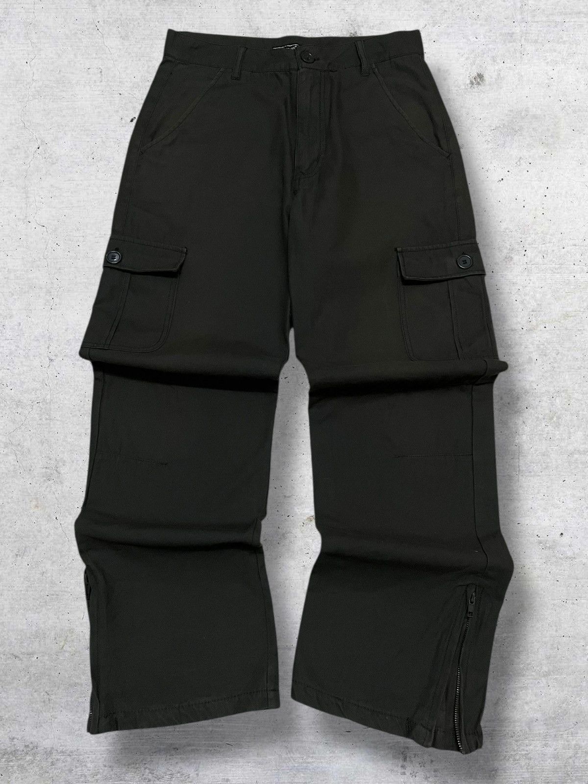 PPFM VINTAGE RECTILINA JAPAN DESIGNER 90S MULTIPCOKET CARGO PANT Size US 29 - 1 Thumbnail