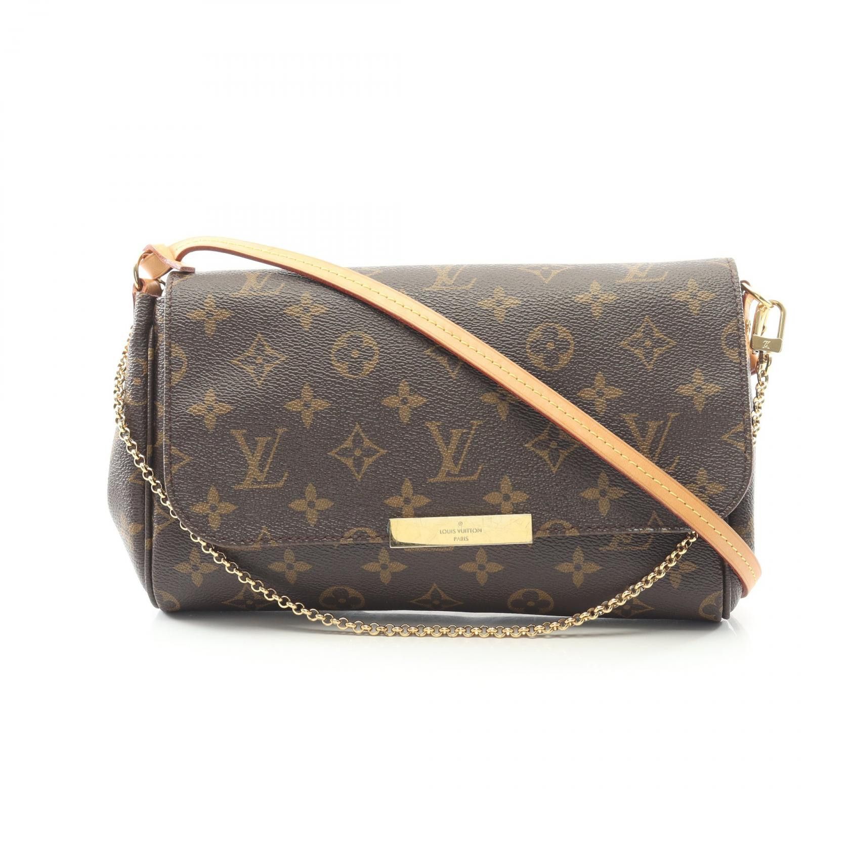 Louis Vuitton Louis Vuitton Louis Vuitton Favorite MM Monogram 2way bag Textile Handbag M40718 DUTY FREE for USA Size ONE SIZE - 1 Thumbnail