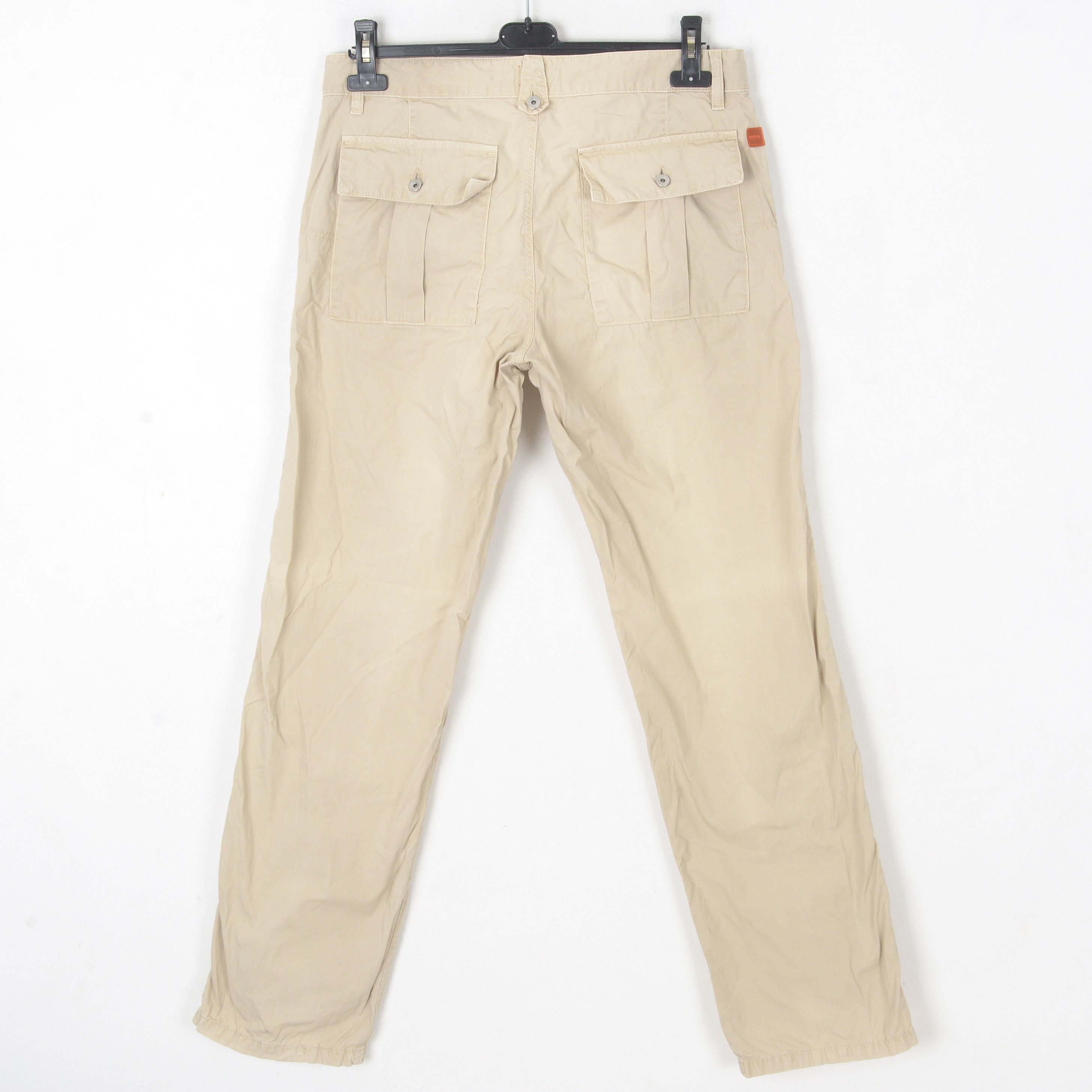Hugo Boss Noom W34 L34 Regular Straight Made in Italy Pants Trousers Size US 34 / EU 50 - 4 Thumbnail