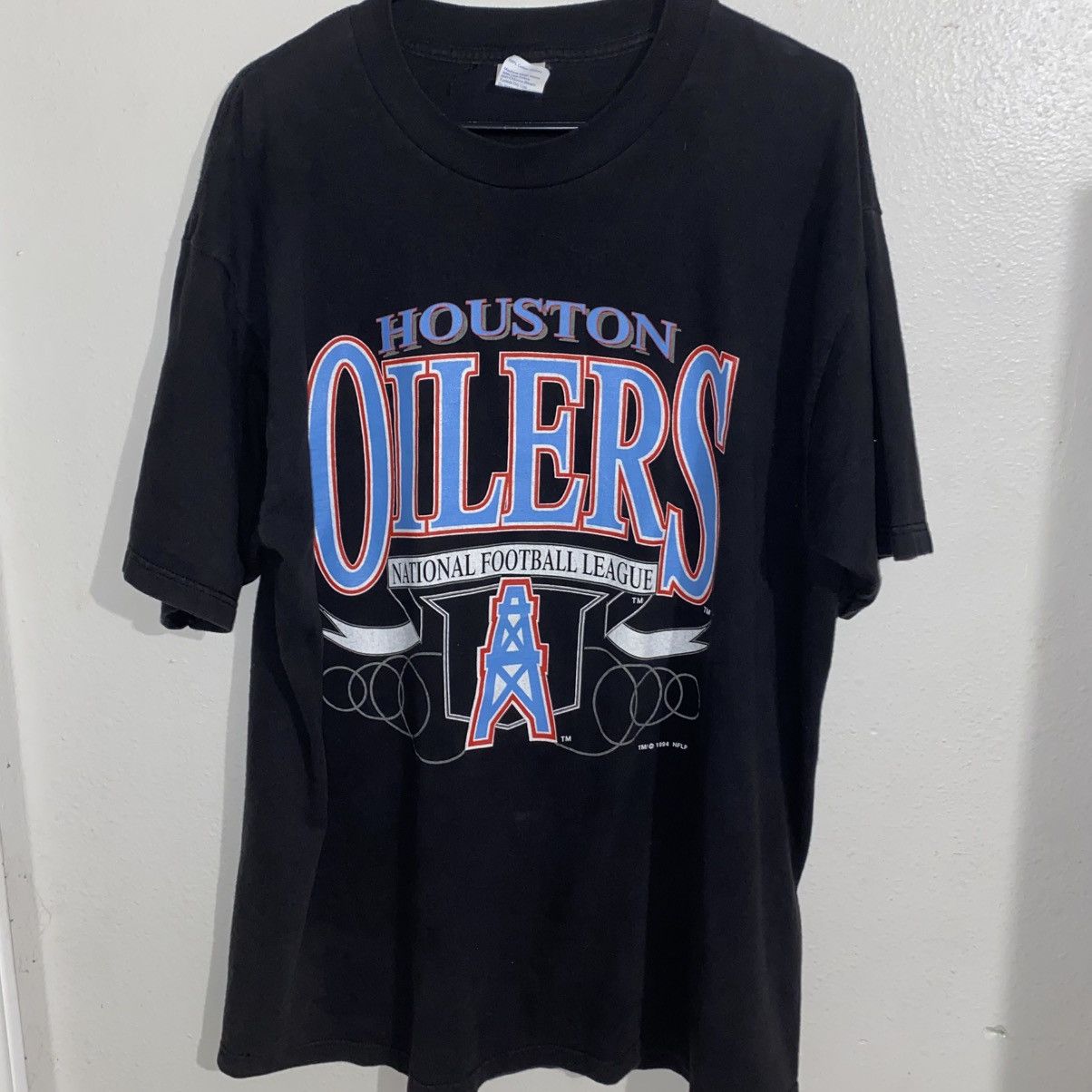 Vintage Vintage houston oilers Size US XL / EU 56 / 4 - 1 Thumbnail