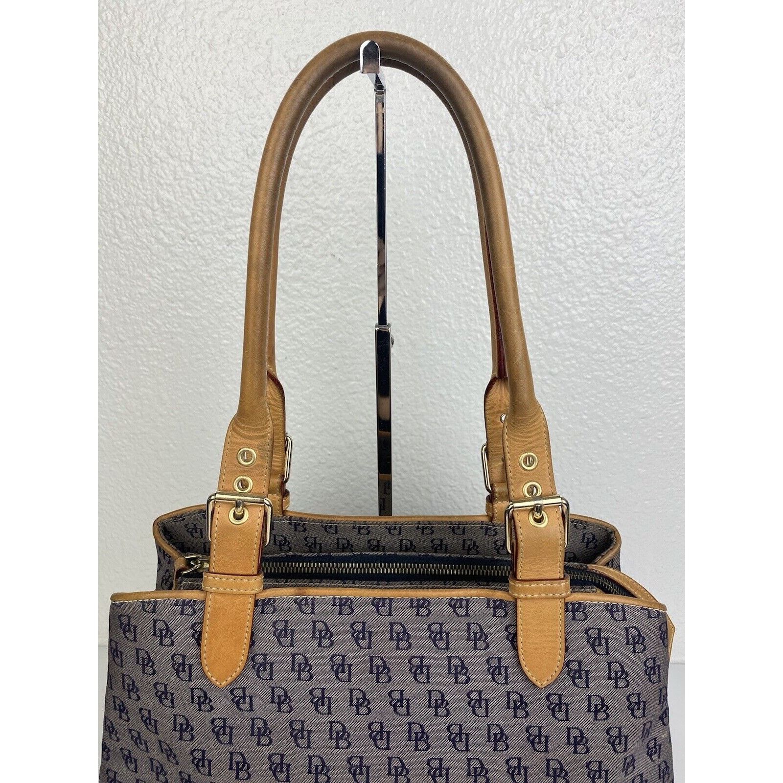 Dooney & Bourke Dooney & Bourke Set Blue Logo Bag ID Holder Sunglasses Pouch Size ONE SIZE - 4 Thumbnail