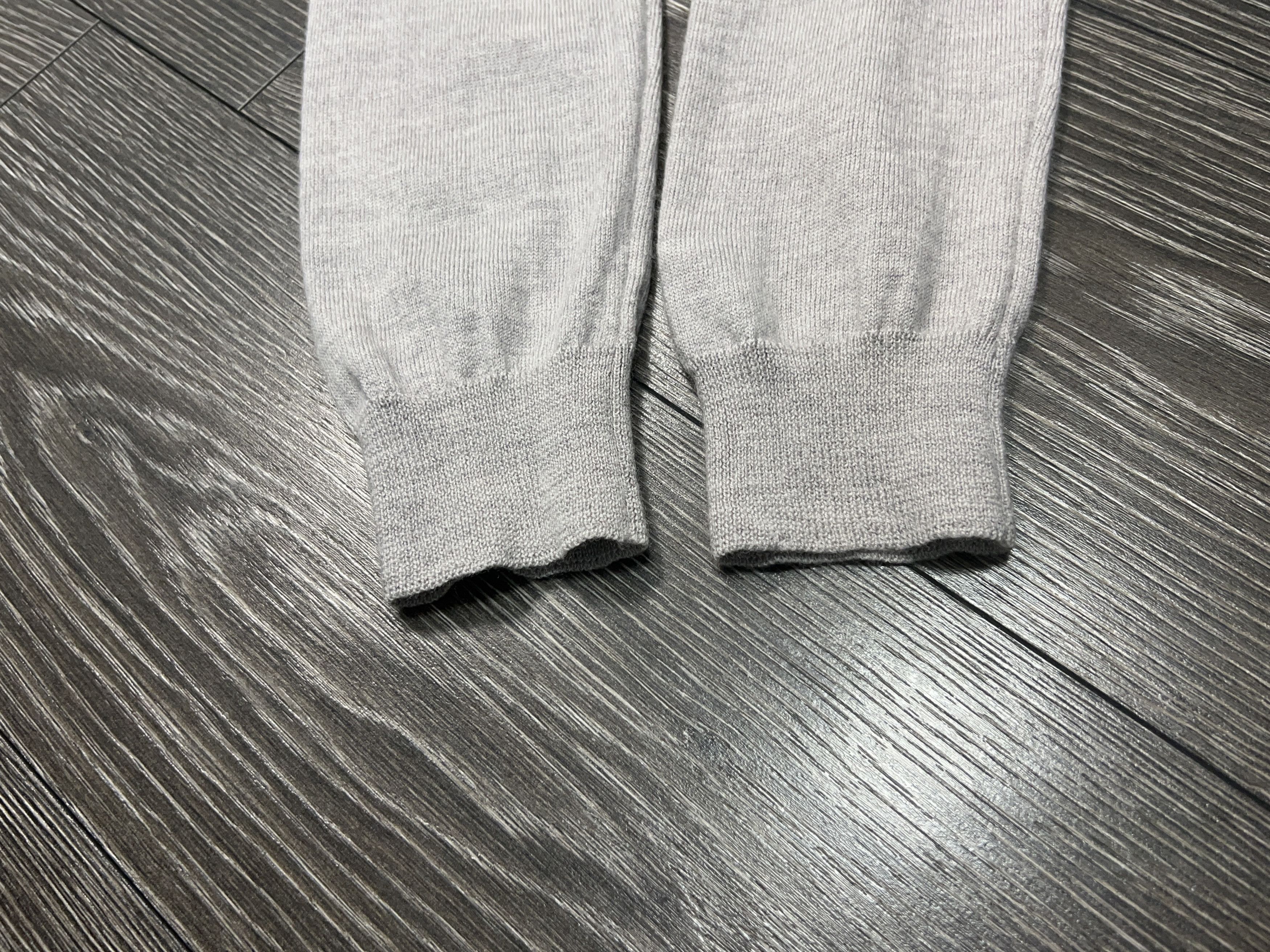 Miu Miu Gray Button Cardigan Bow Style Pullover Sweater Size M/L Size M / US 6-8 / IT 42-44 - 14 Thumbnail