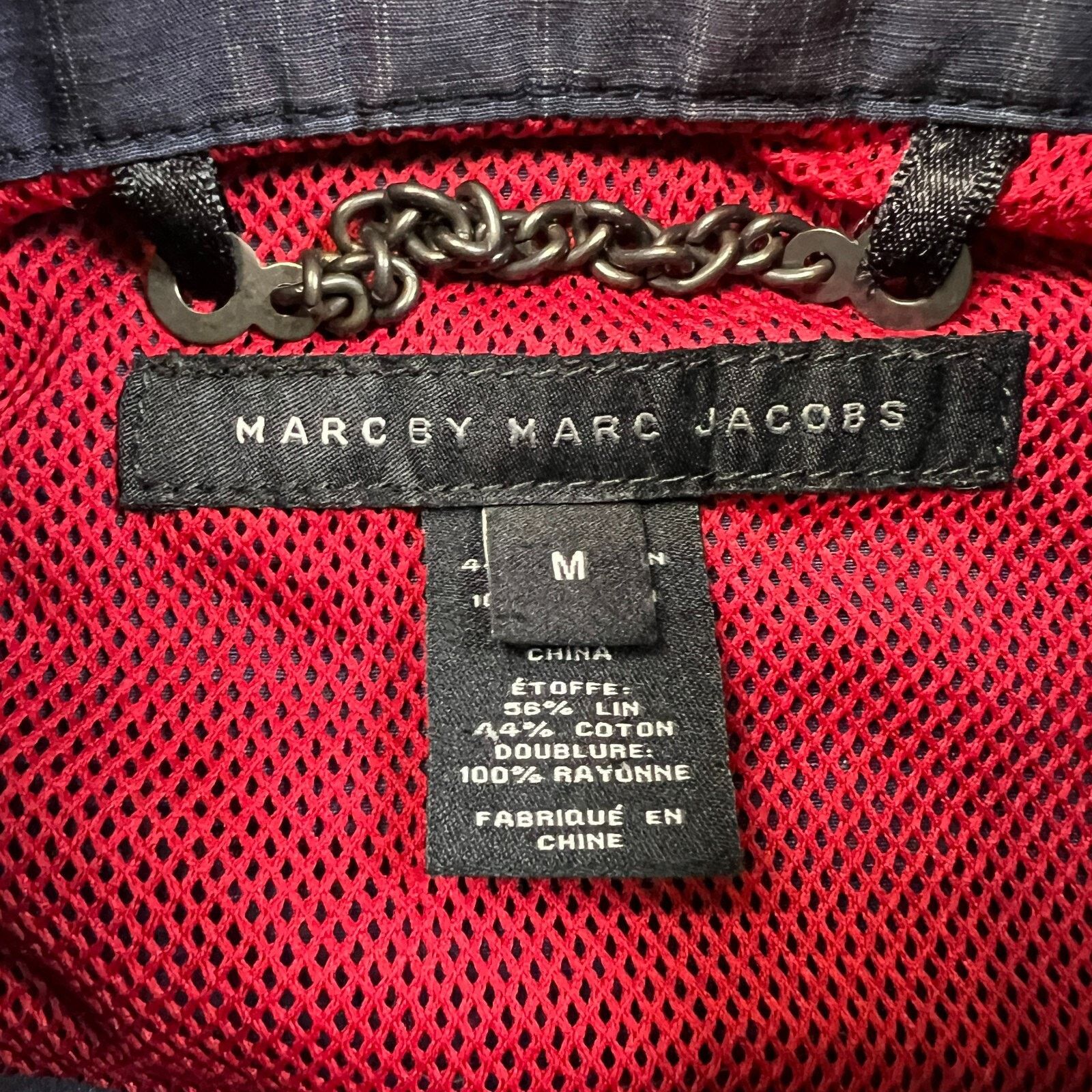 Marc Jacobs Marc by Marc Jacobs Jacket Full Zip Plaid Windbreaker Bomber Size US M / EU 48-50 / 2 - 7 Thumbnail