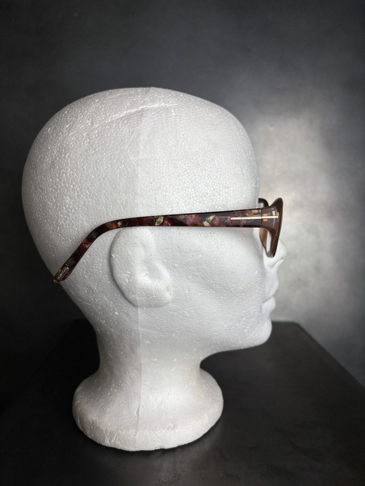 Tom Ford Tom Ford Eyeglasses TF 5244 Oval Cat Eye 1980s Pattern Size ONE SIZE - 12 Thumbnail