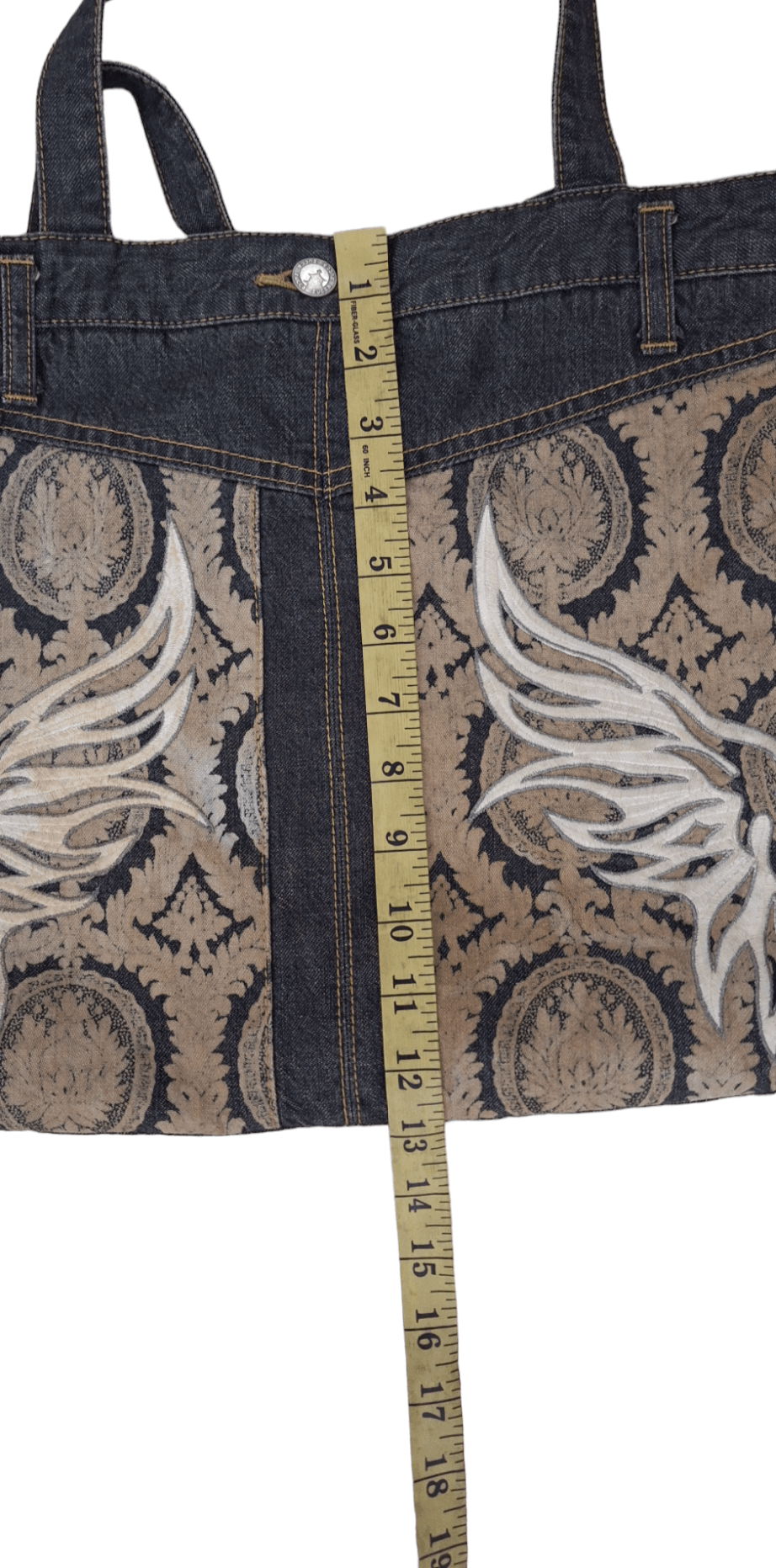 CABANE de ZUCCa × Zucca Rare Zucca Nice Design Embroidery Tote Bag Size ONE SIZE - 10 Thumbnail