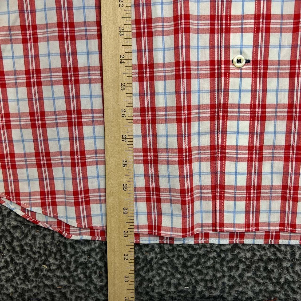 Nautica Nautica Button Down Shirt Men Plaid Collared Cotton XL Size US XL / EU 56 / 4 - 4 Thumbnail