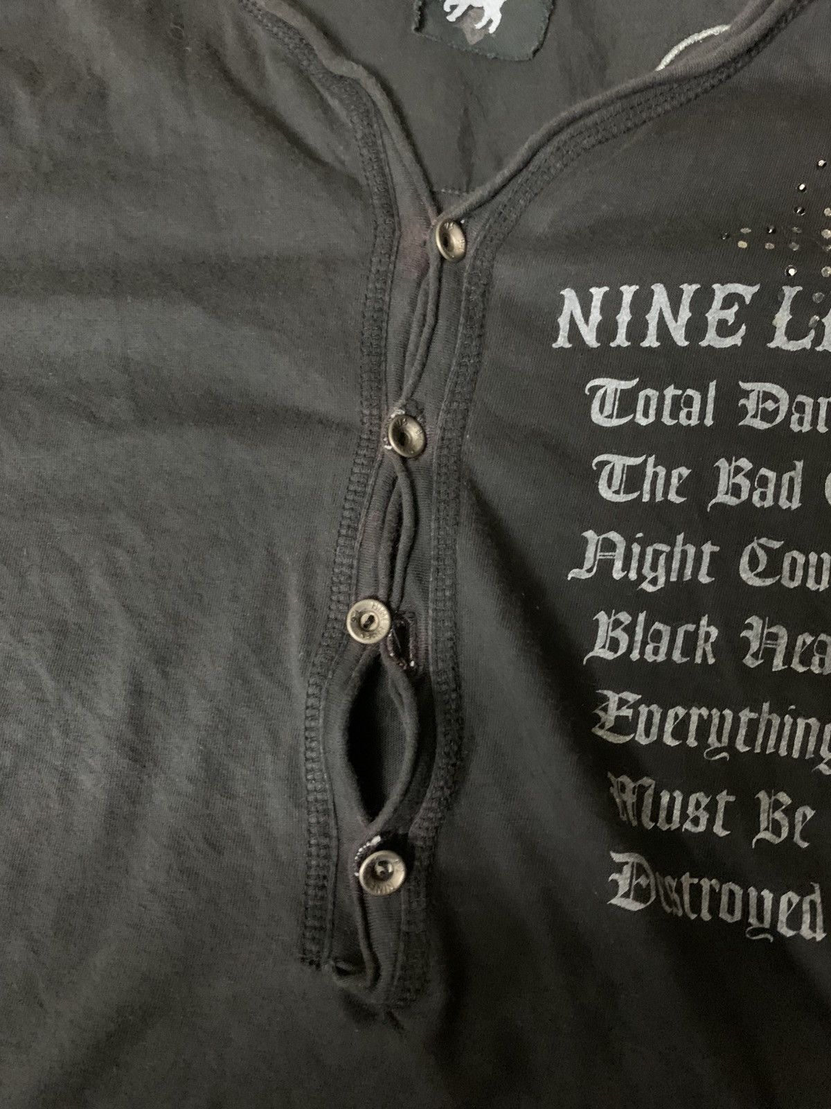 Japanese Brand × Nine Lives Nine lives short sleeve shirt Size M / US 6-8 / IT 42-44 - 3 Thumbnail