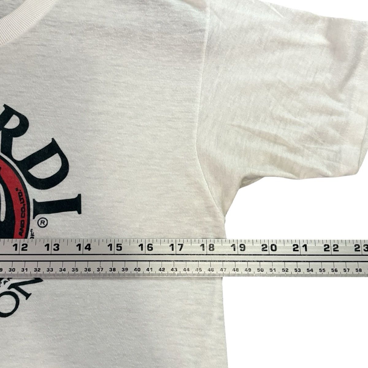 Other Vintage Bacardi Bat Logo T Shirt Paper Thin Men's L Bar Size US L / EU 52-54 / 3 - 6 Thumbnail