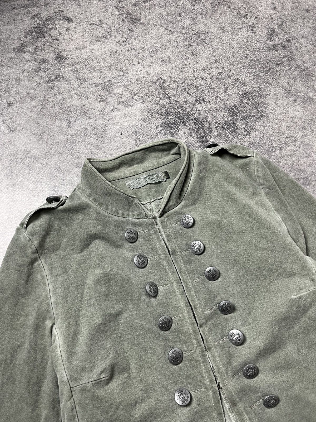 Hysteric Glamour × Undercover 🔥GOTHIC NAPOLEON MILITARY 00'S WASHED JACKET JAPAN Size L / US 10 / IT 46 - 4 Thumbnail