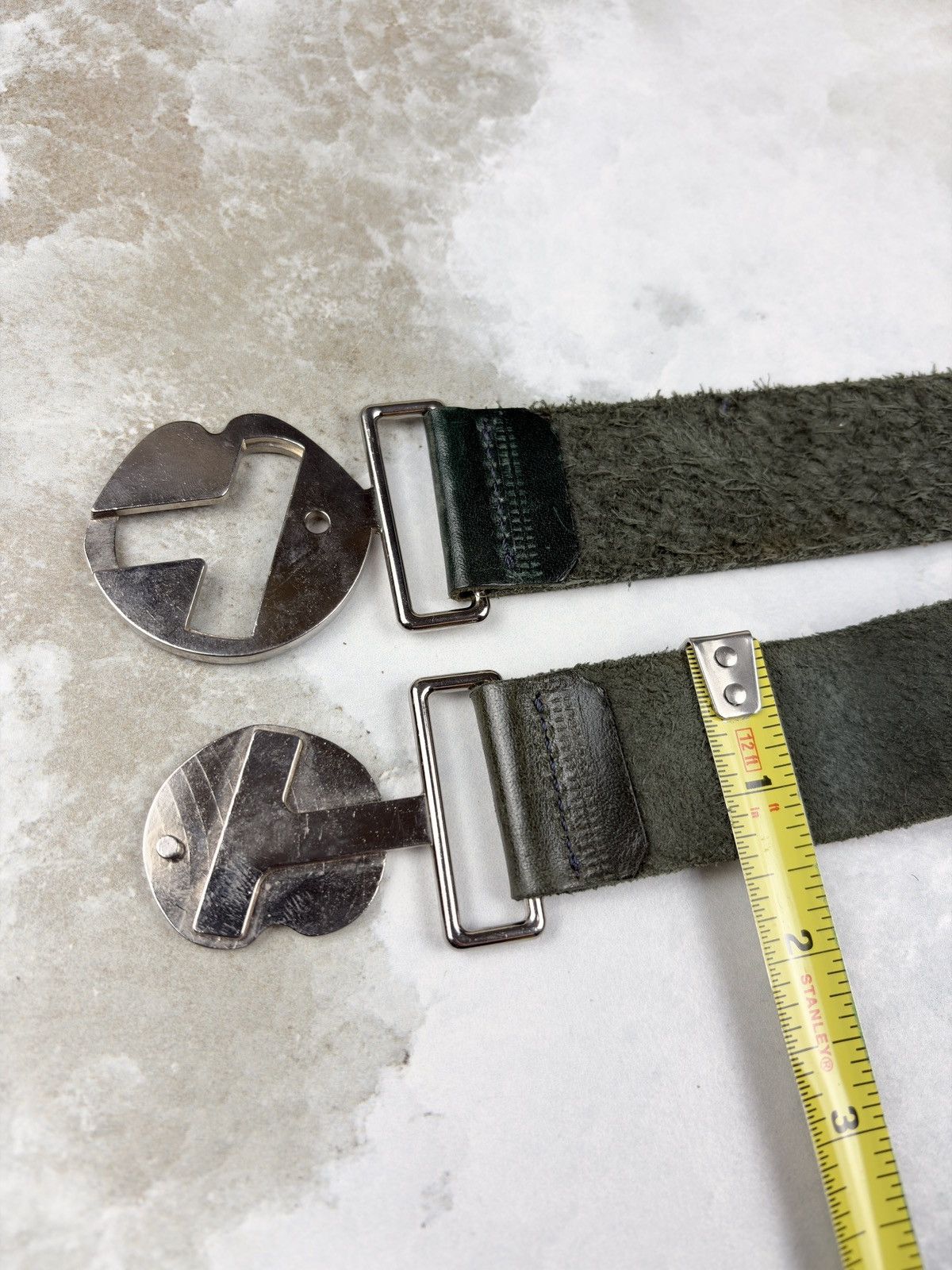 Undercover SS08 Undercover Vampire Fang Teeth Buckle Leather Belt Size ONE SIZE - 5 Thumbnail