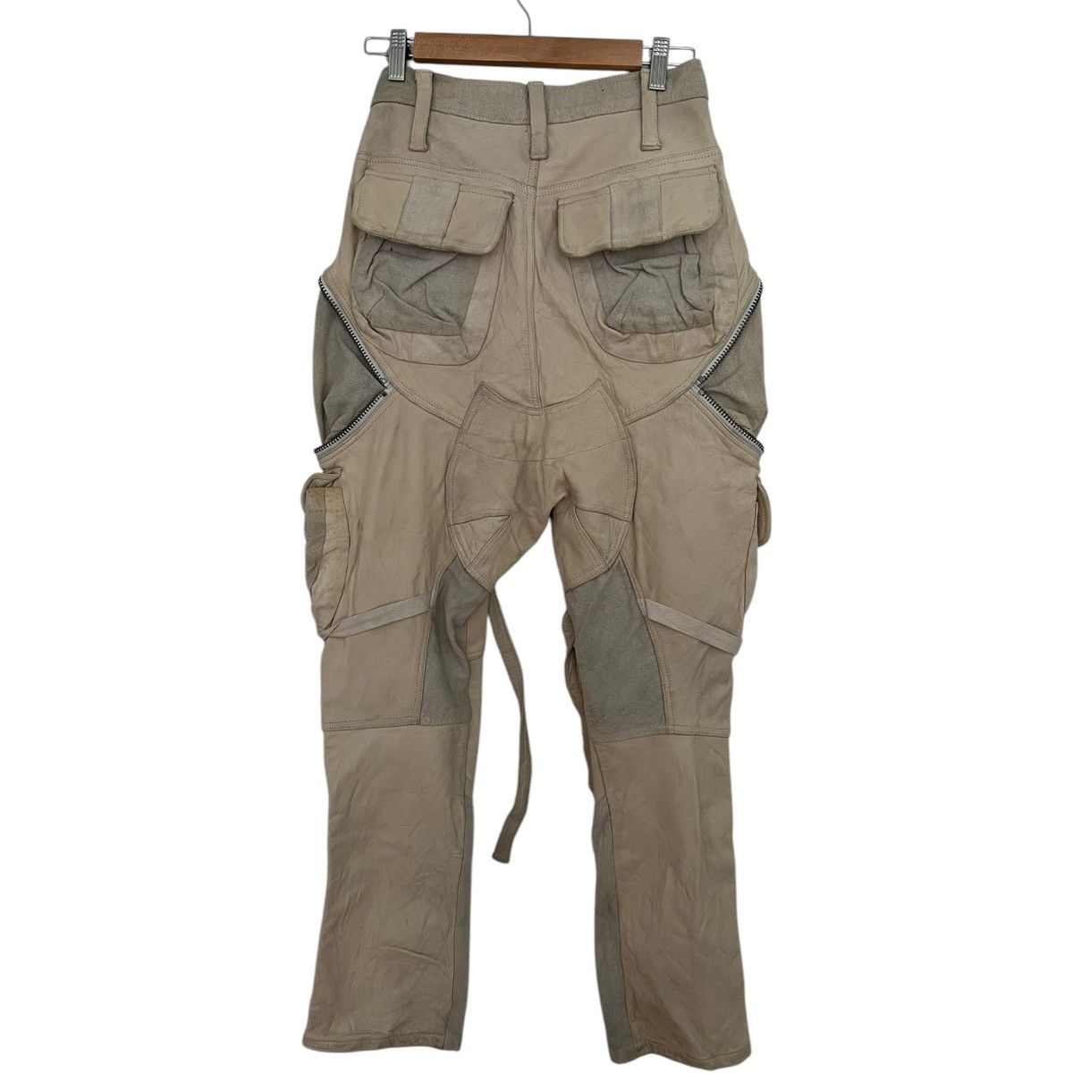 Yasuyuki Ishii Yasuyuki ishii leather cargo pants Size US 30 / EU 46 - 5 Thumbnail