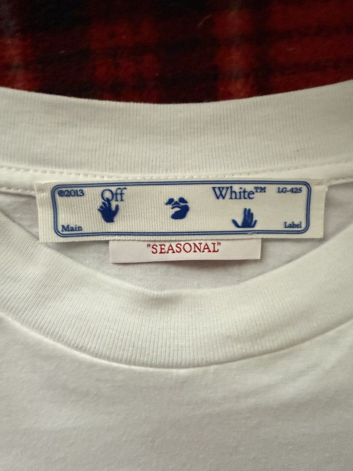 Off-White × Virgil Abloh Off-White Slogan “Not Single” Tee Shirt “Red” Size US S / EU 44-46 / 1 - 3 Thumbnail