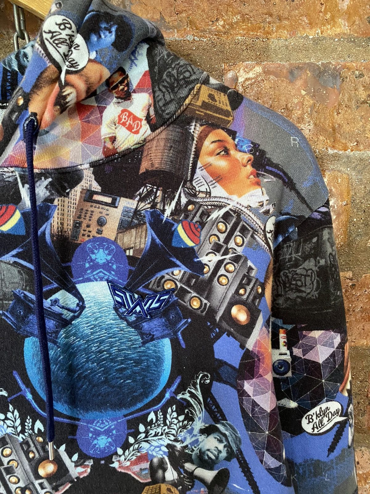 ANDSUNS 🔥🔥RARE!! Andsuns Japan all hip-hop legend fullprint Size US S / EU 44-46 / 1 - 5 Thumbnail