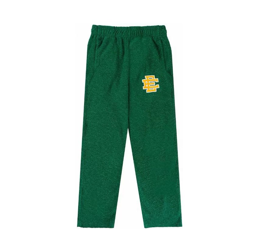 Eric Emanuel Eric Emanuel green boucle sweatpants medium Size US 30 / EU 46 - 1 Thumbnail