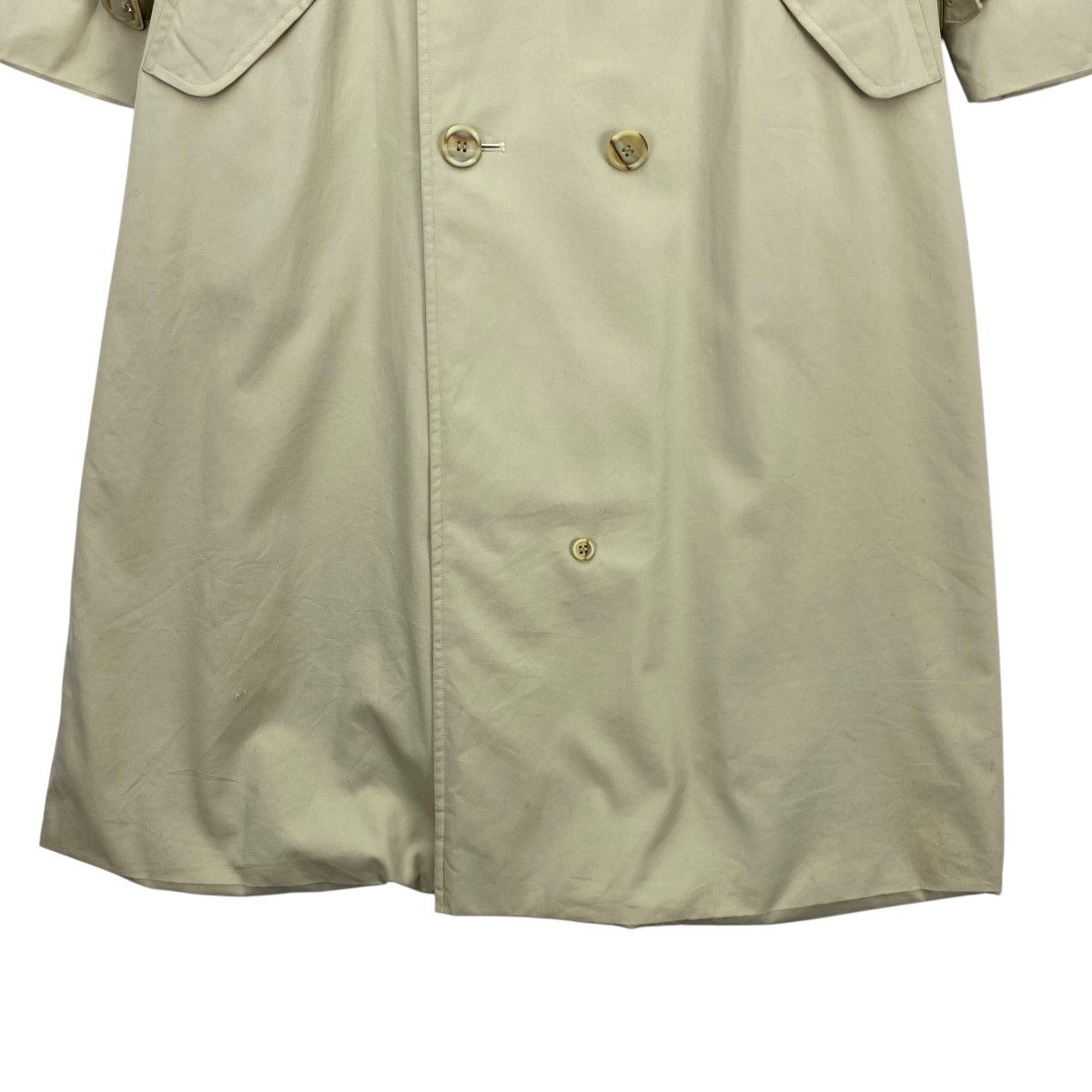 Burberry 🔥Vintage Burberrys Double Breast Belted Nova Check Trench Size M / US 6-8 / IT 42-44 - 9 Thumbnail