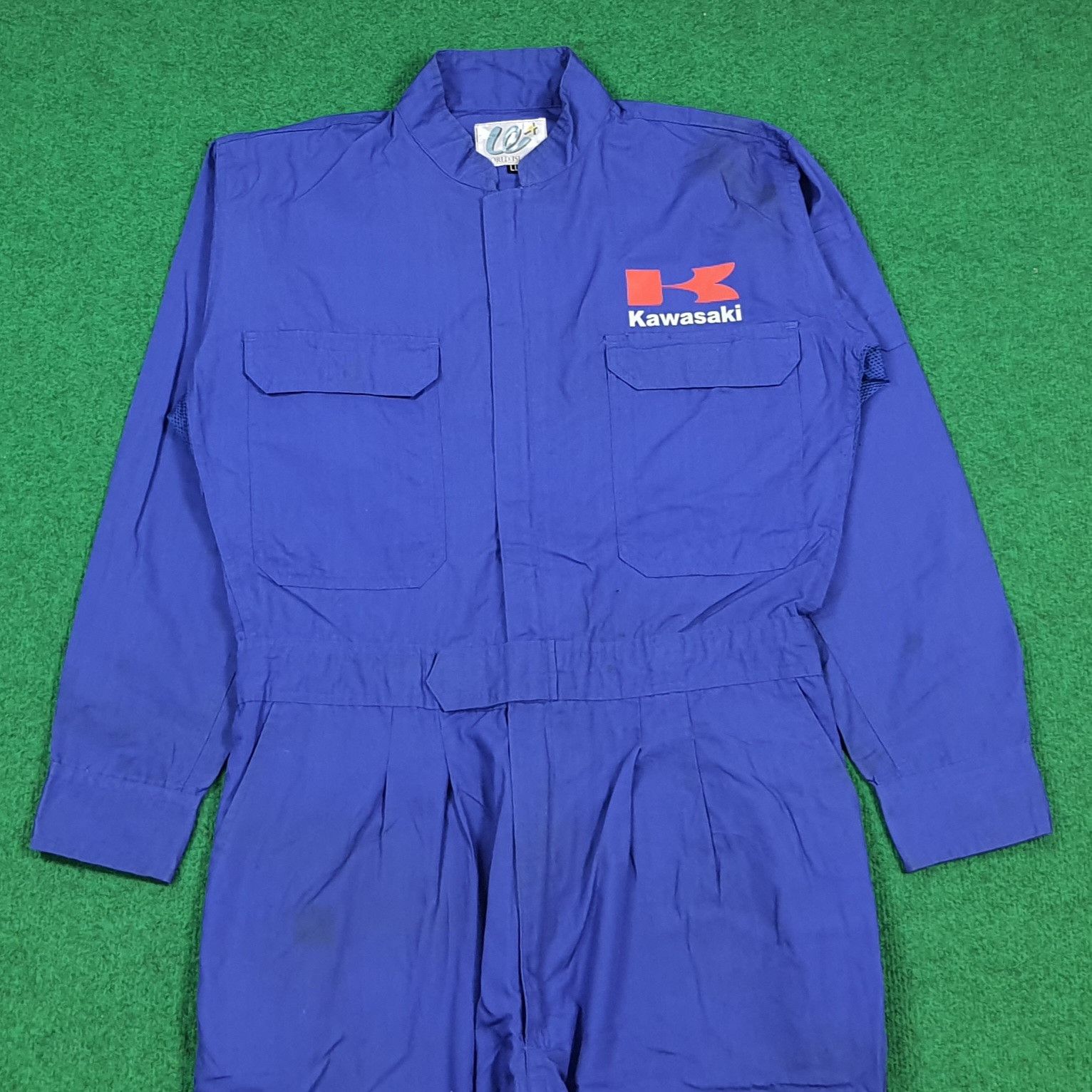 Japanese Brand Vintage Kawasaki Japan Motors Workwear Coverall C308N23 Size US M / EU 48-50 / 2 - 3 Thumbnail