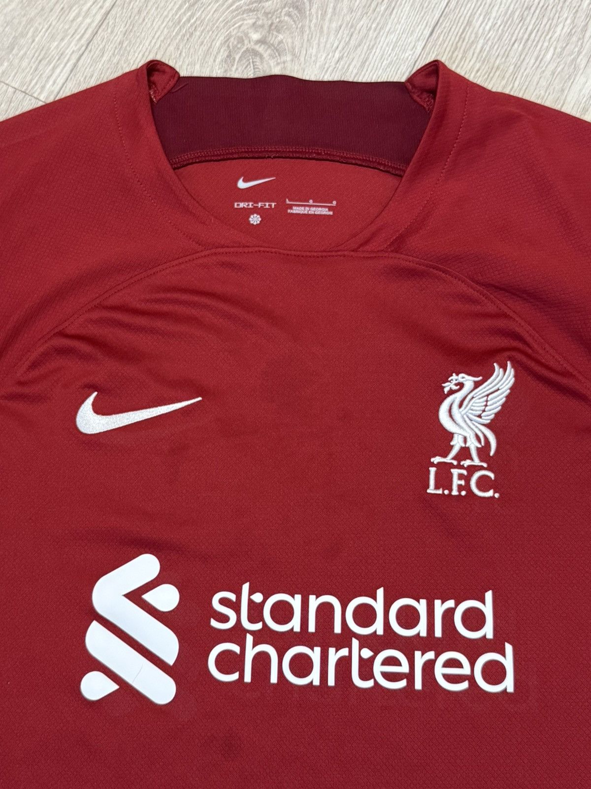 Nike 🔷Nike Liverpool 2022/23 Luis Diaz #23 Soccer jersey🔷 Size US L / EU 52-54 / 3 - 4 Thumbnail