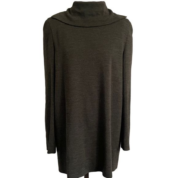Maison Margiela Maison Margiela Brown Wool Blend Mini Dress / Tunic Top 🇮🇹 Size S / US 4 / IT 40 - 3 Thumbnail