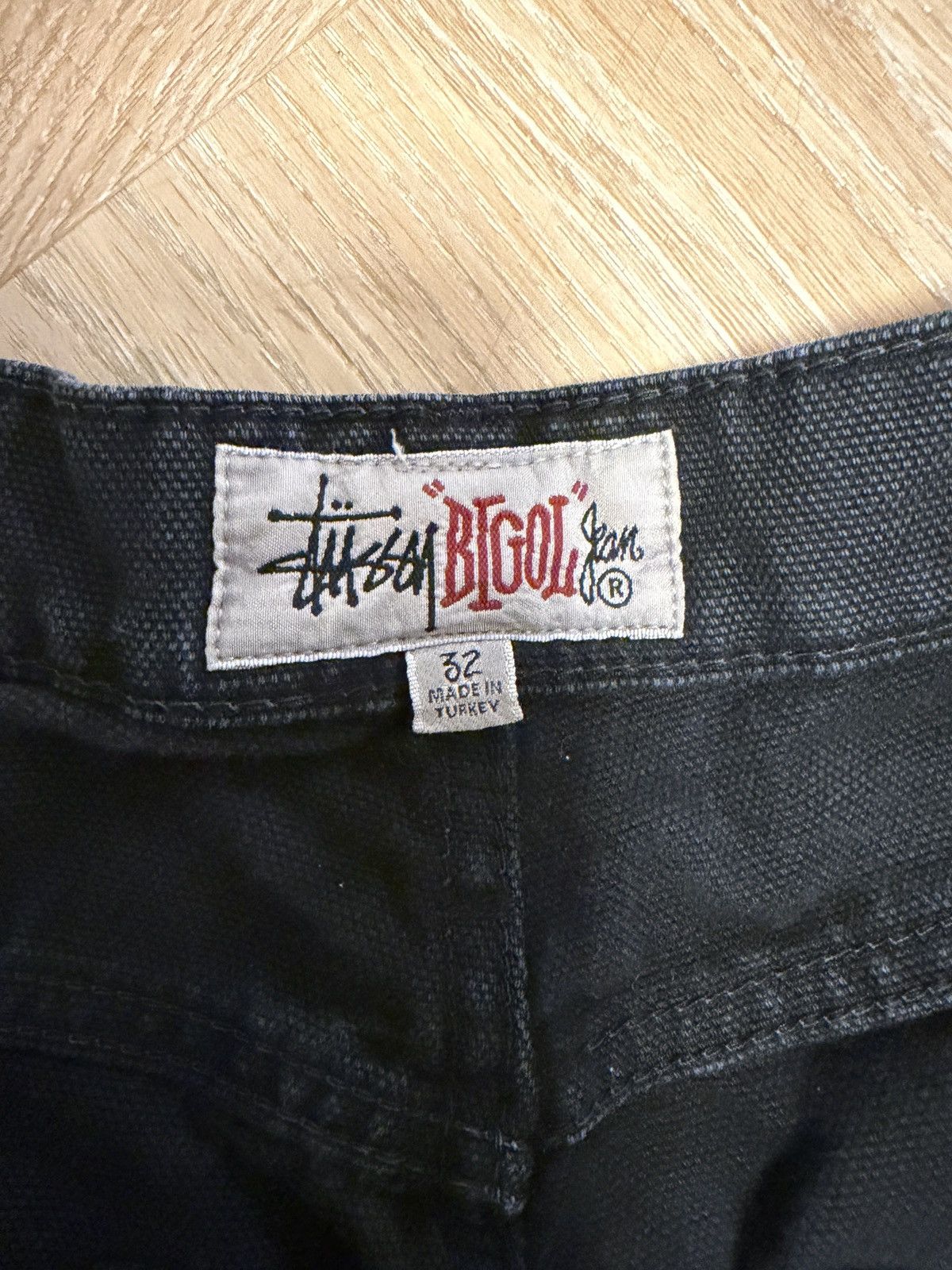 Stussy BIG OL' JEAN WASHED CANVAS Size US 32 / EU 48 - 3 Thumbnail
