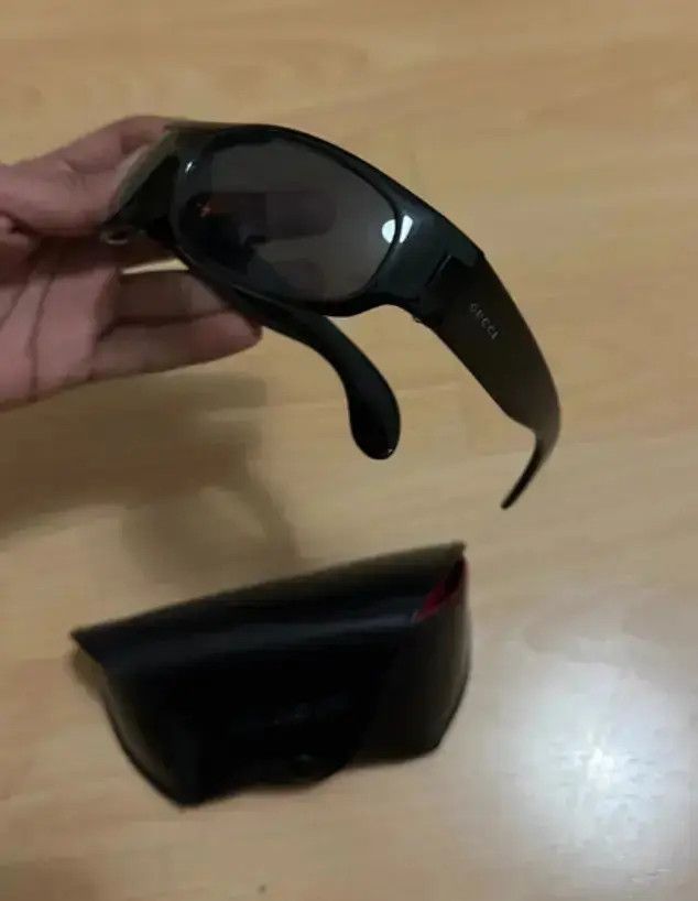 Gucci × Tom Ford × Vintage GUCCI Sunglasses Shield Rimless Wrap Ski Mask Tom Ford Era Size ONE SIZE - 2 Thumbnail