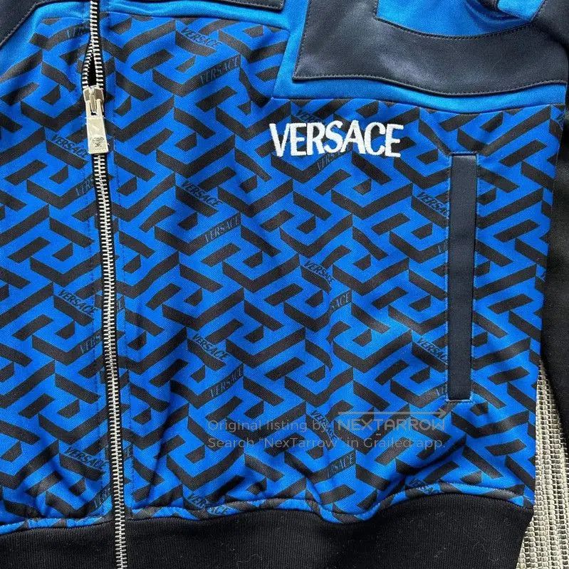 Versace Versace Multicolor Men's Long Sleeve Jacket . Size US M / EU 48-50 / 2 - 3 Thumbnail