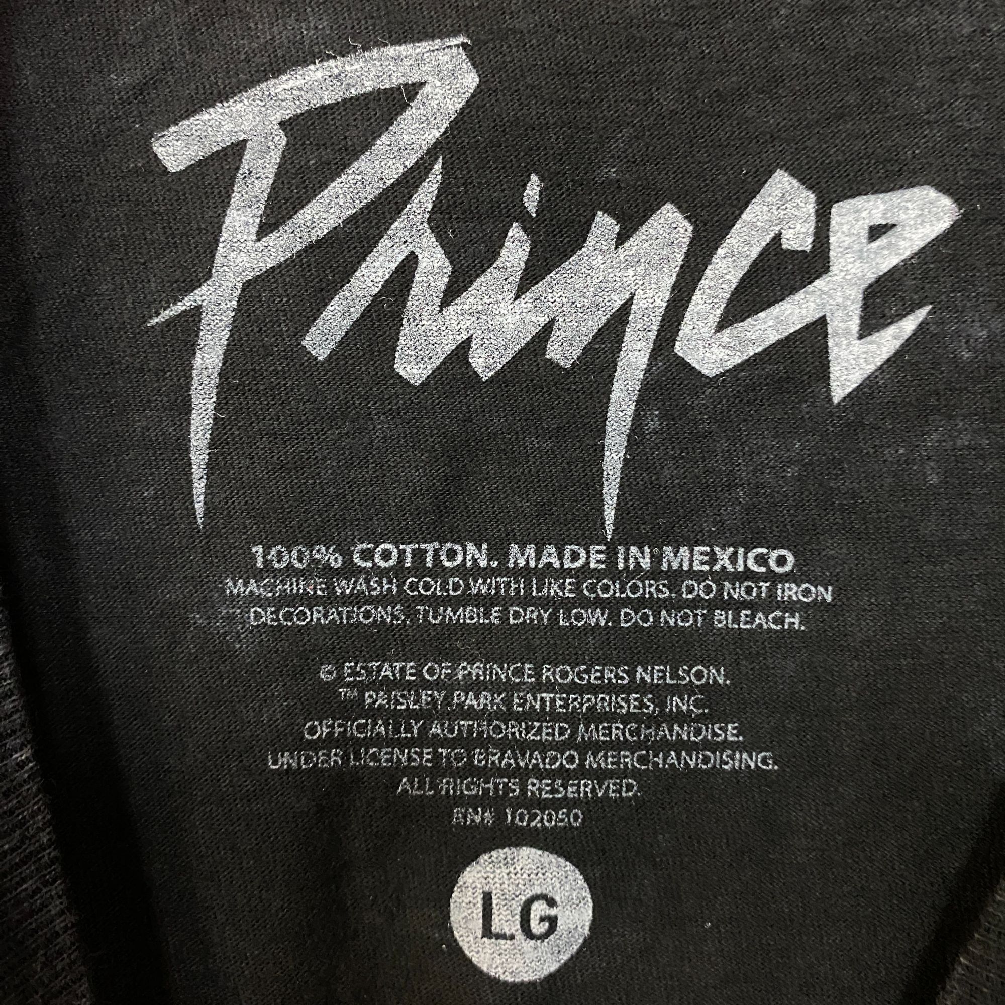 Prince Prince Controversy Washed Acid-Wash Graphic T-Shirt Large Size US L / EU 52-54 / 3 - 4 Thumbnail