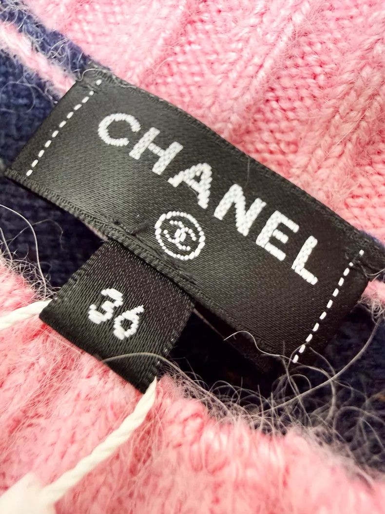 Chanel Chanel 25N Coco neige ski series dark blue pink rim reinde Size XS / US 0-2 / IT 36-38 - 6 Thumbnail