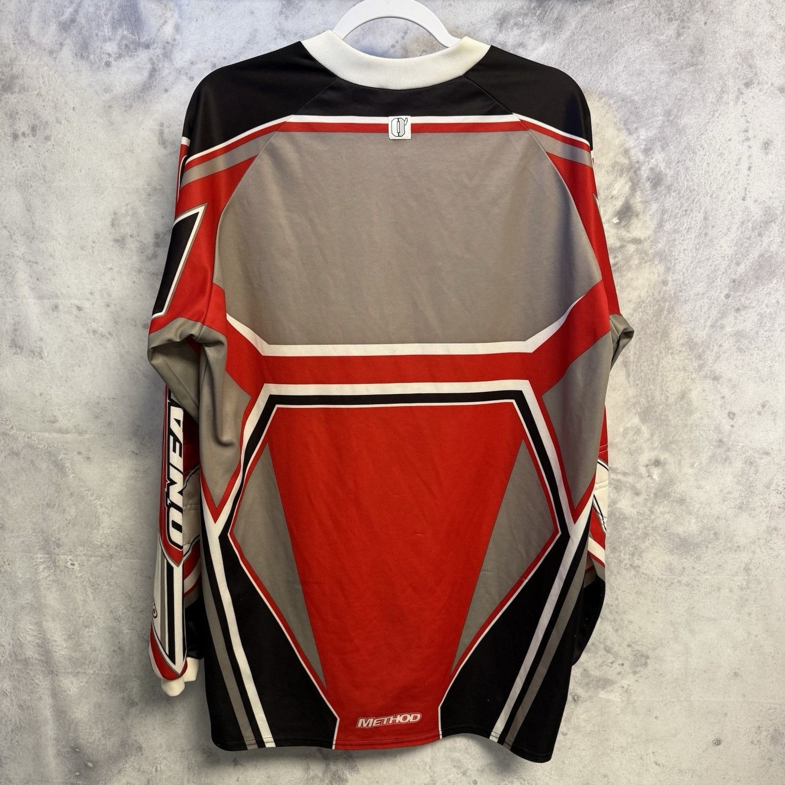 Vintage Vintage Oneal Motocross Jersey Mens Large Red Long Sleeve El Size US L / EU 52-54 / 3 - 2 Thumbnail