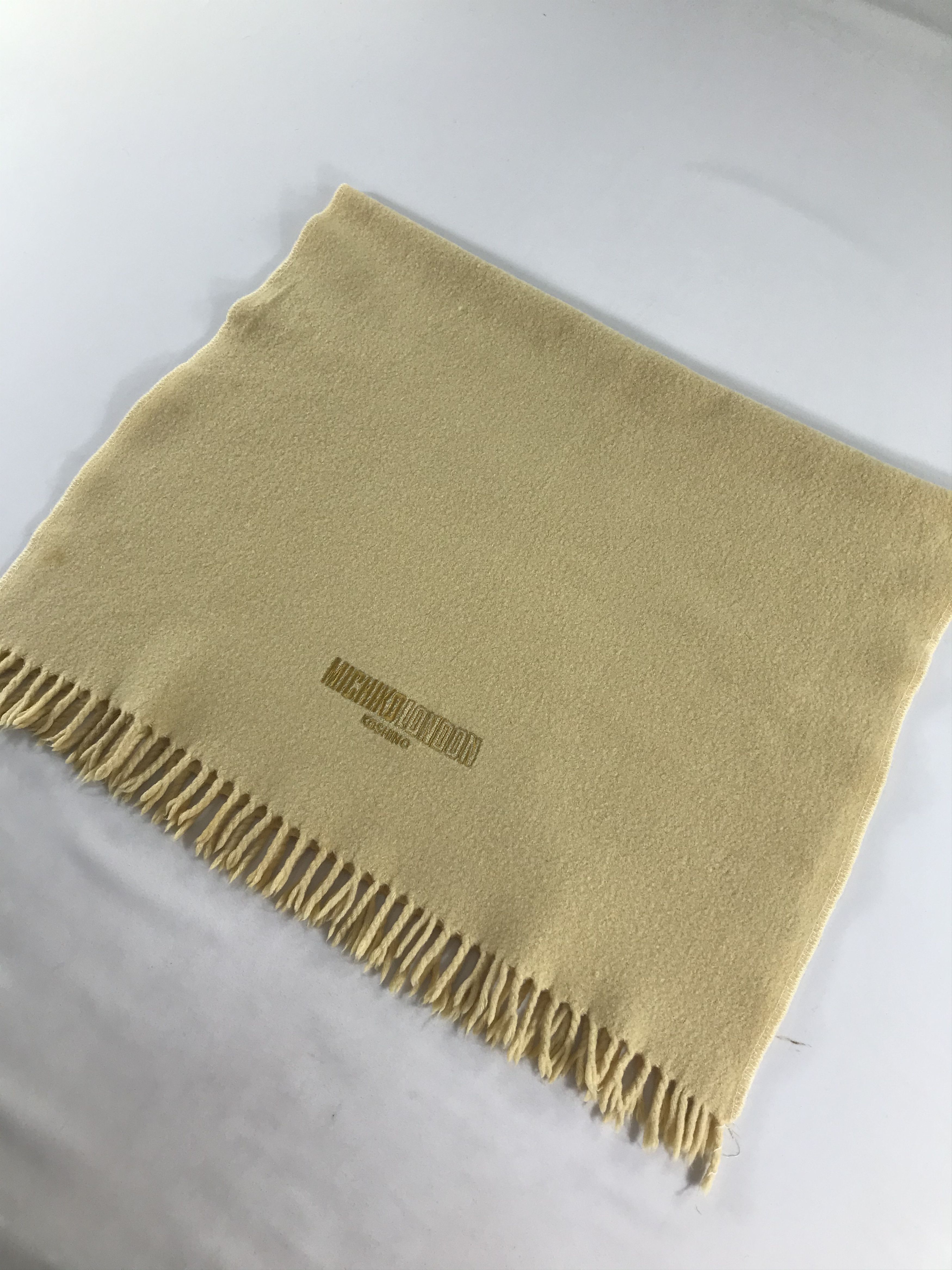 Michiko Koshino London Michiko Koshino London Wool Scarf Muffler V525 Size ONE SIZE - 3 Thumbnail
