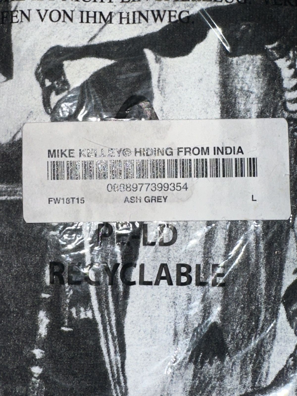 Other Supreme Mike Kelley Hiding From Indians Tee Size US L / EU 52-54 / 3 - 1 Thumbnail