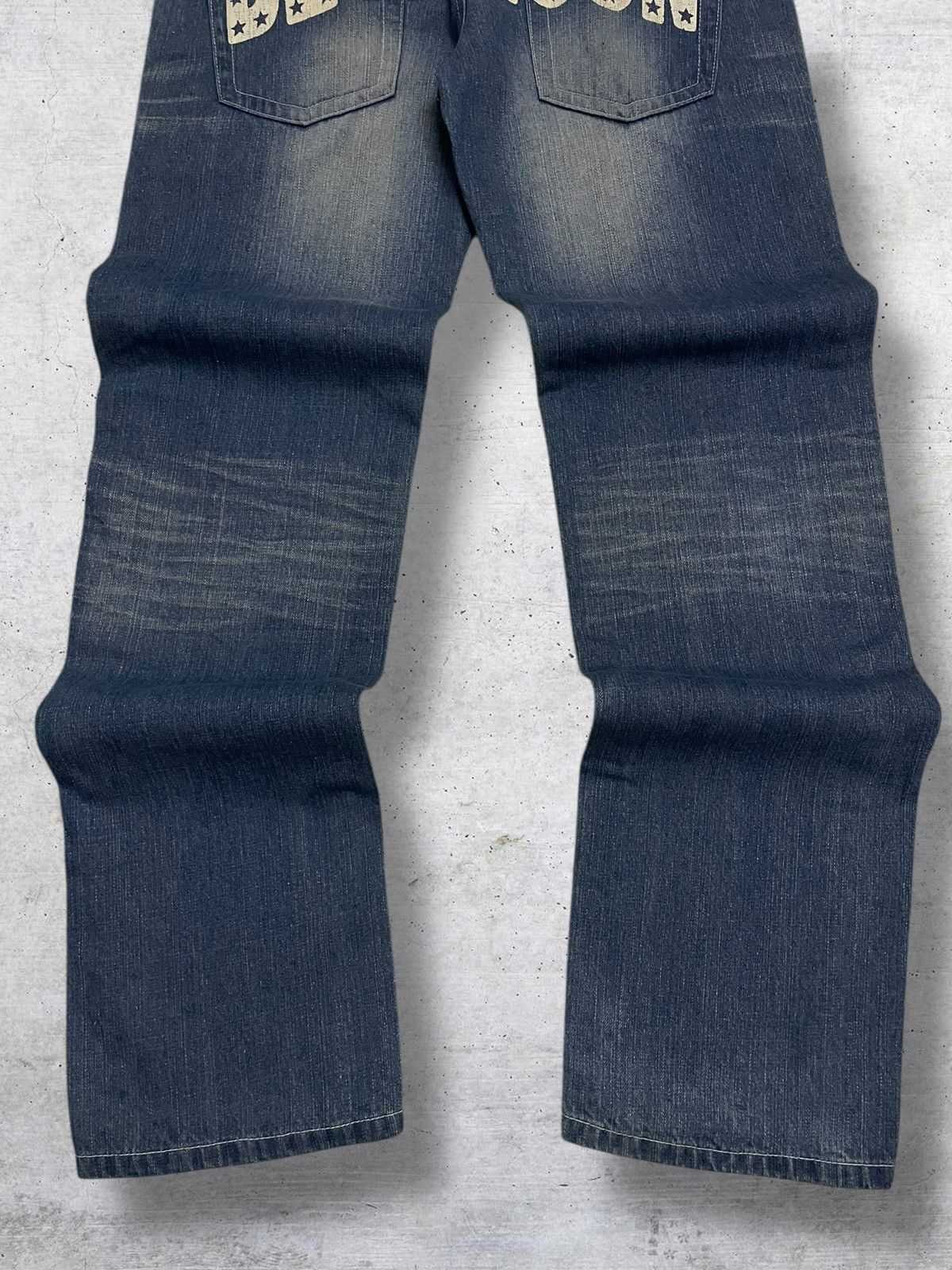 Japanese Brand VINTAGE BLUE MOON BLUE OG JAPAN DESIGNER STAR USA DENIM 90S Size US 32 / EU 48 - 12 Thumbnail