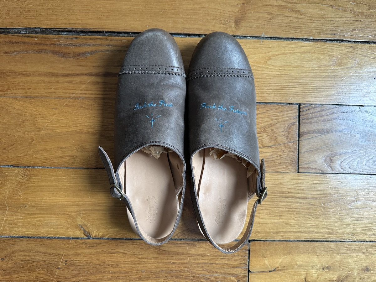 Undercover Undercover(Undercoverism) S/S 2012 leather boots/sabo Size US 9 / EU 42 - 1 Thumbnail