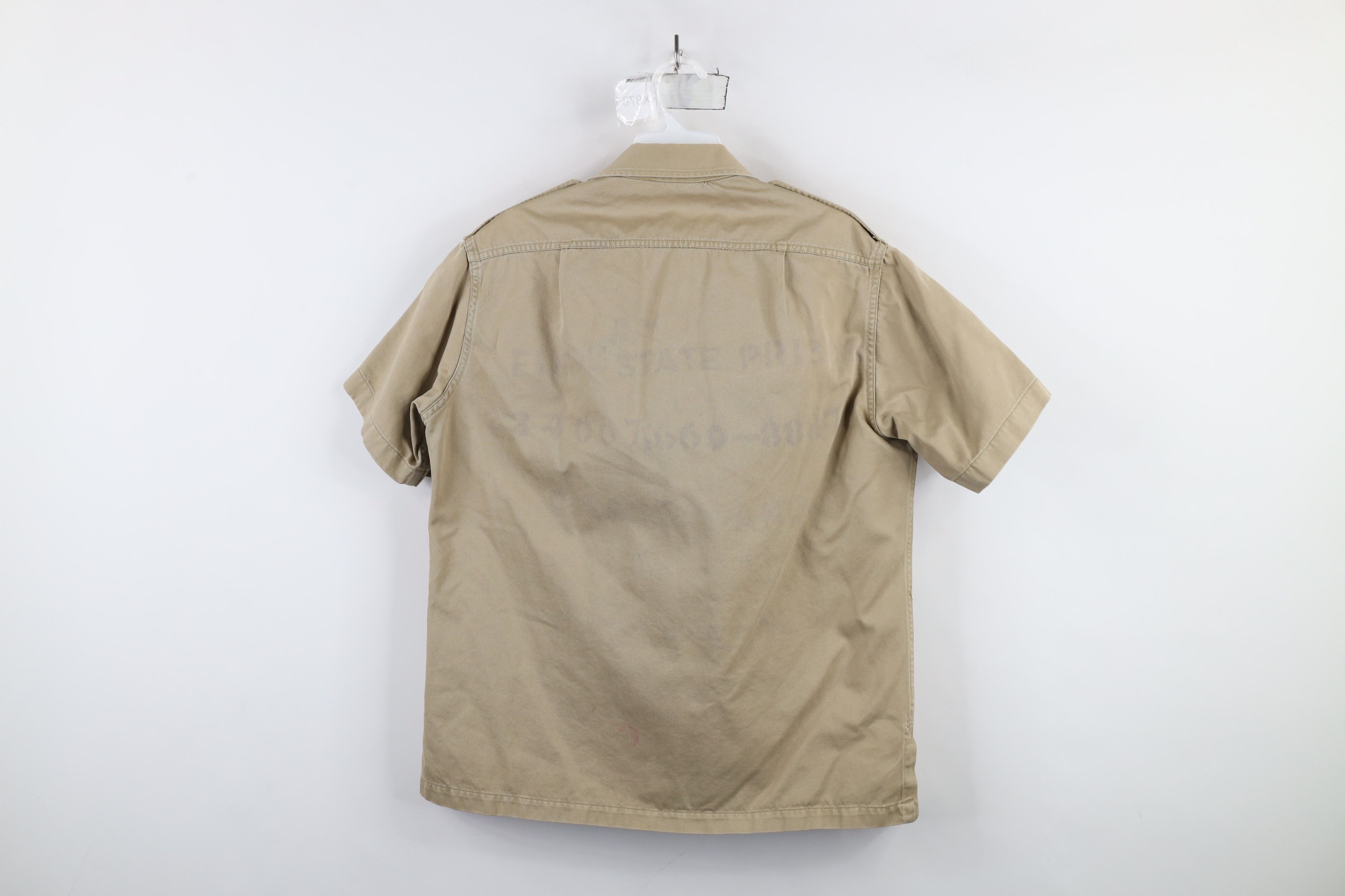 Vintage Vintage 50s Korean War Cotton Twill Uniform Shirt Khaki USA Size US M / EU 48-50 / 2 - 12 Thumbnail