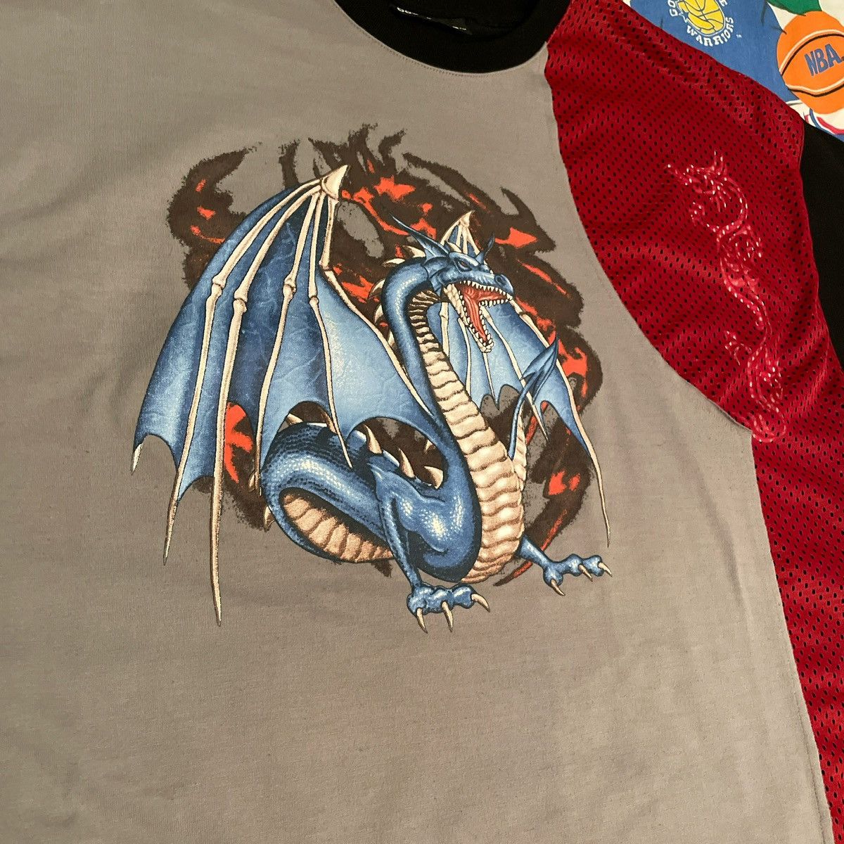 Ecko Unltd. × JNCO × Vintage Y2K JNCO Affliction Top Heavy Grunge Wings Dragons Style Tee Size US XL / EU 56 / 4 - 3 Thumbnail