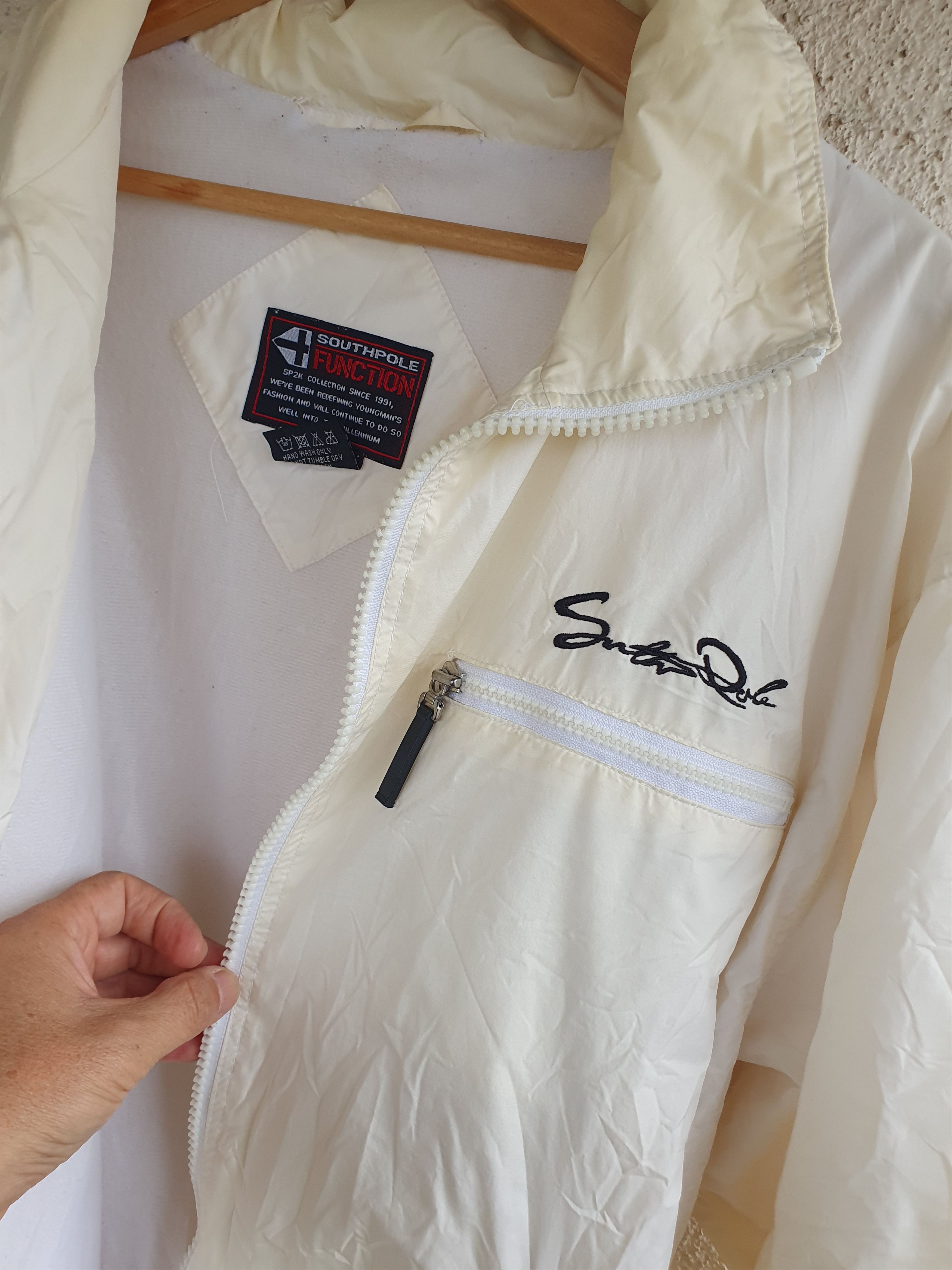 Southpole × Vintage South Pole Function Vintage Y2K Windbreaker Jacket M/L Size US M / EU 48-50 / 2 - 13 Thumbnail