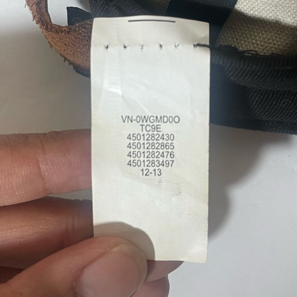 Vans Vans Off The Wall Tan Geometric Pattern Adjustable Cap USED Size ONE SIZE - 6 Thumbnail