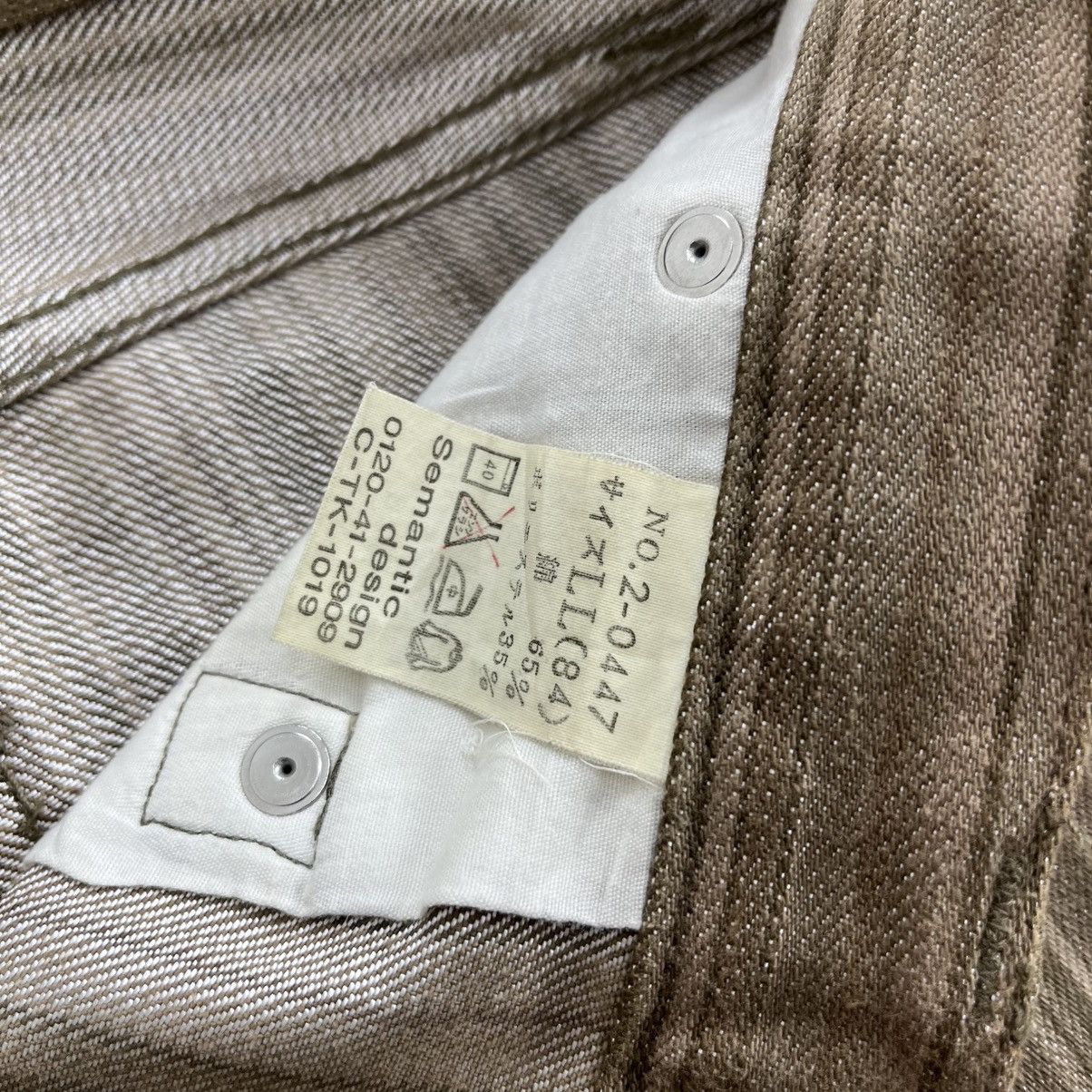 semanticdesign Semantic Design Japanese Brand Bootcut Striped Pants Size US 32 / EU 48 - 12 Thumbnail