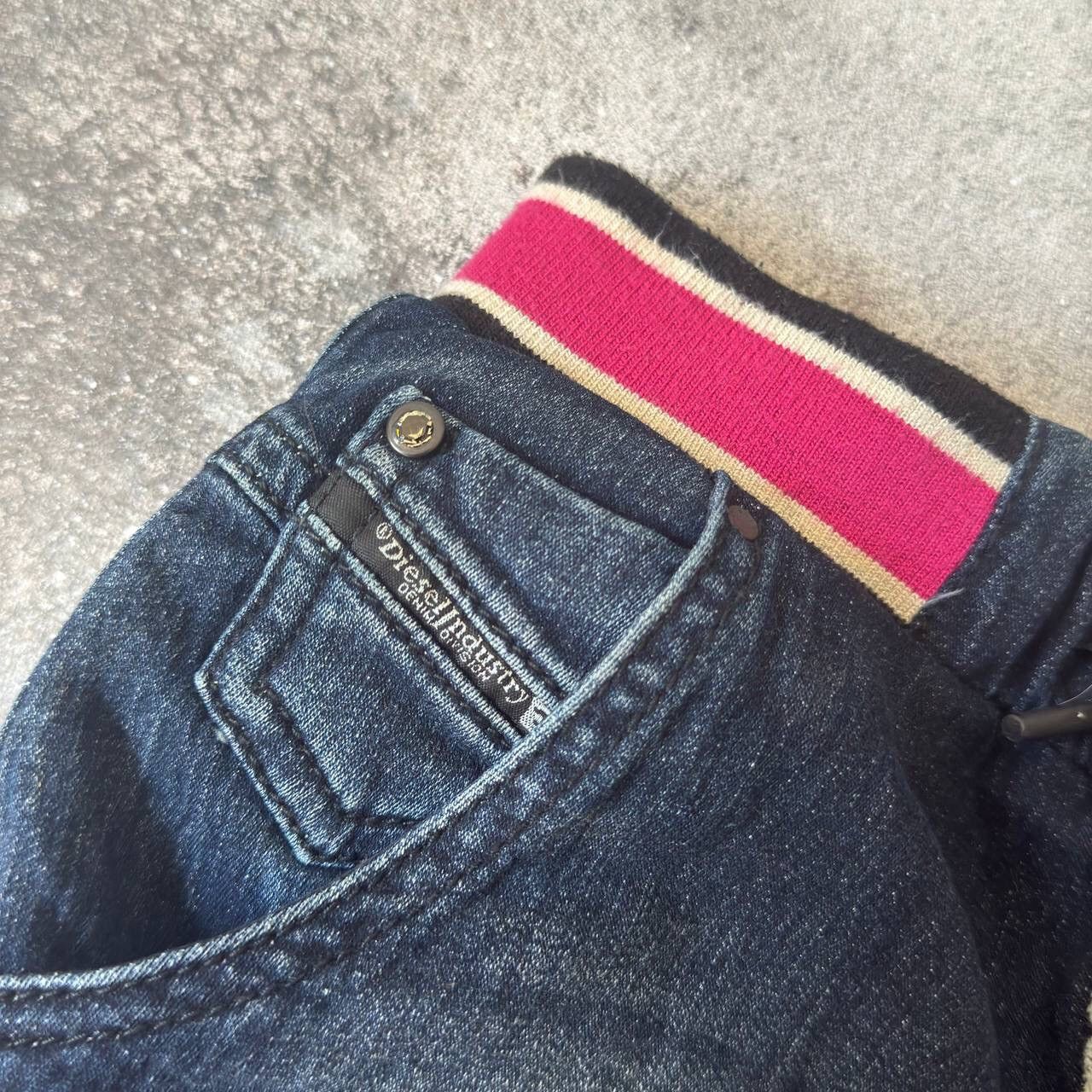 Diesel × Vintage Diesel Vintage Distressed Washed Denim Mini Skirt Size 24" / US 00 / IT 34 - 8 Thumbnail