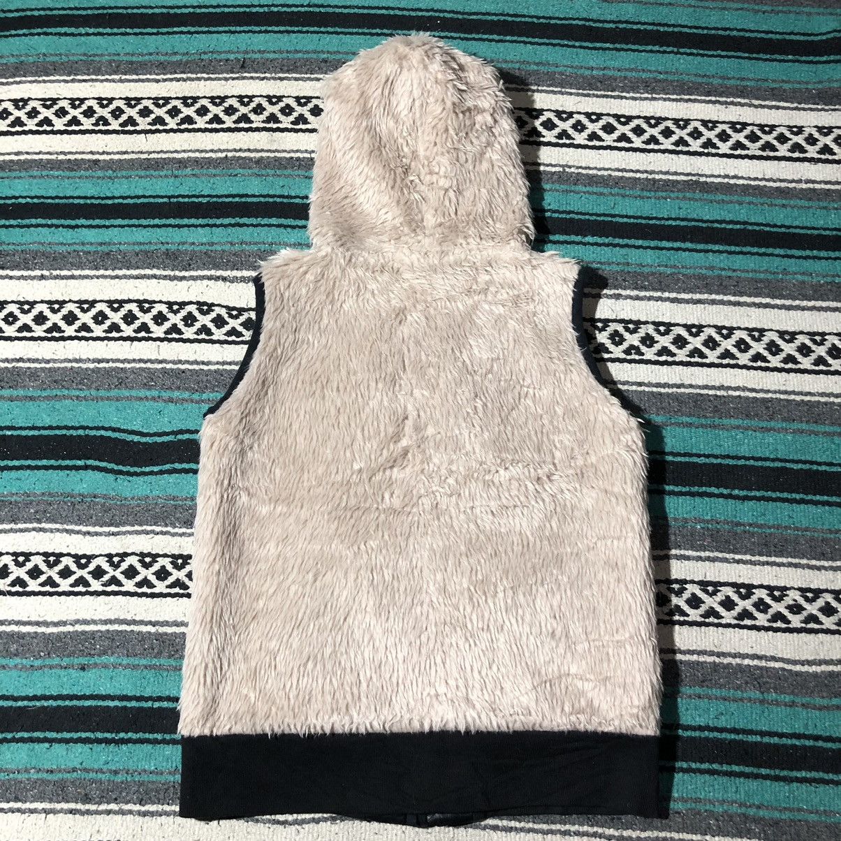 If Six Was Nine Journalier Reversible Puffer Fur Vest Hooded Size US L / EU 52-54 / 3 - 7 Thumbnail