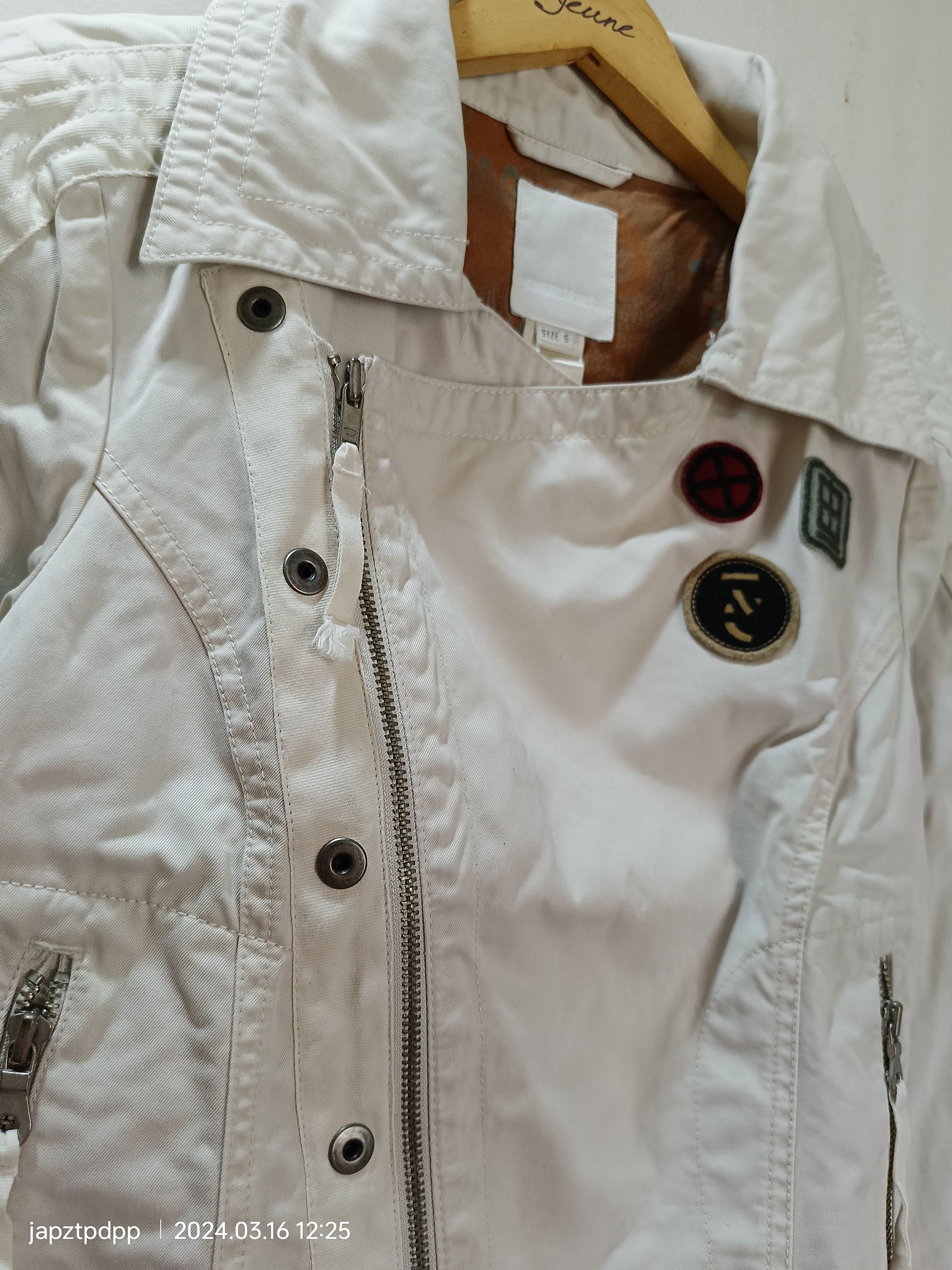 Diesel Diesel Ramones motorcycle denim jacket Size US S / EU 44-46 / 1 - 2 Thumbnail