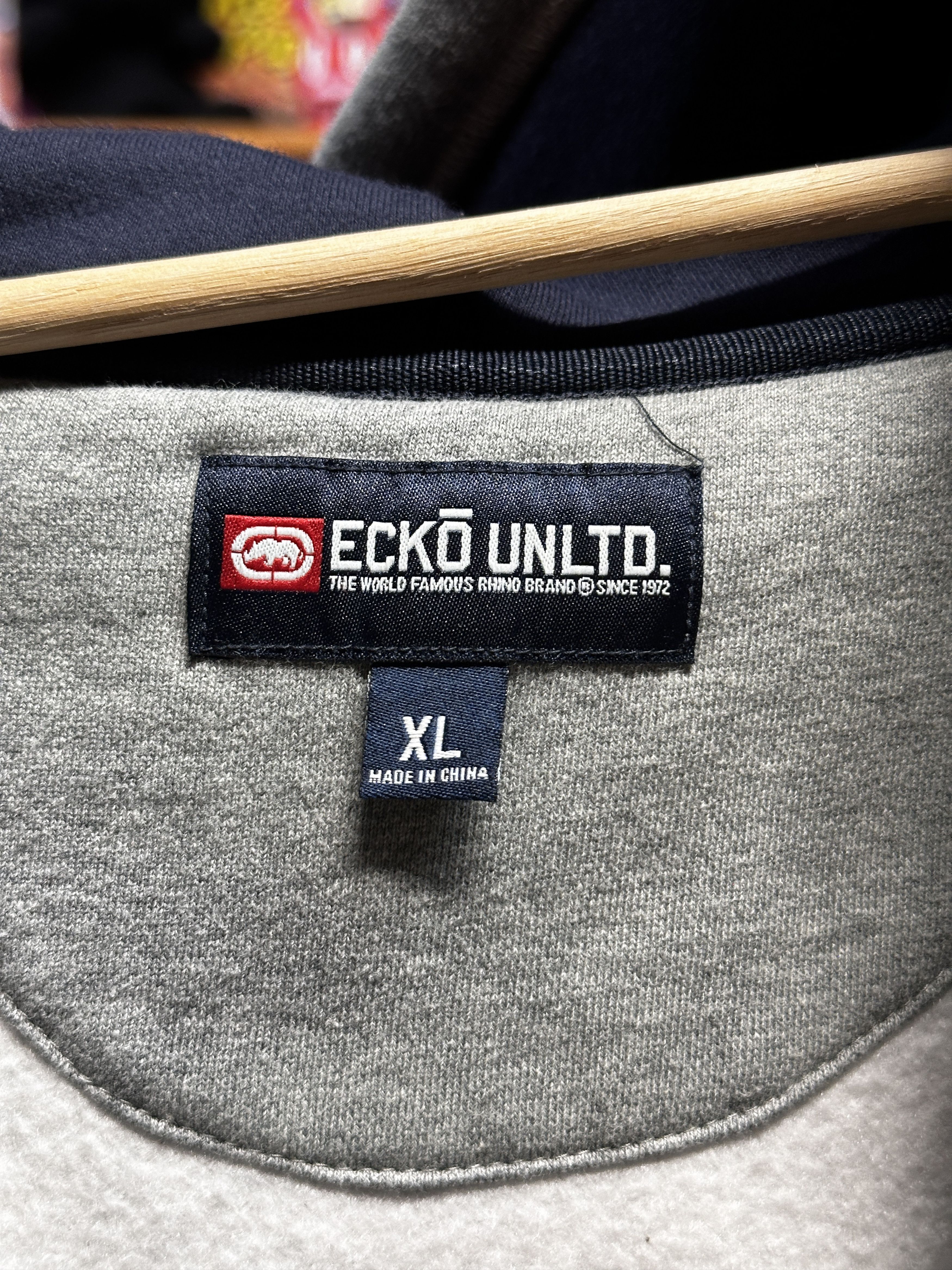 Ecko Unltd. Vintage Y2K Zip Up Sweater Tops