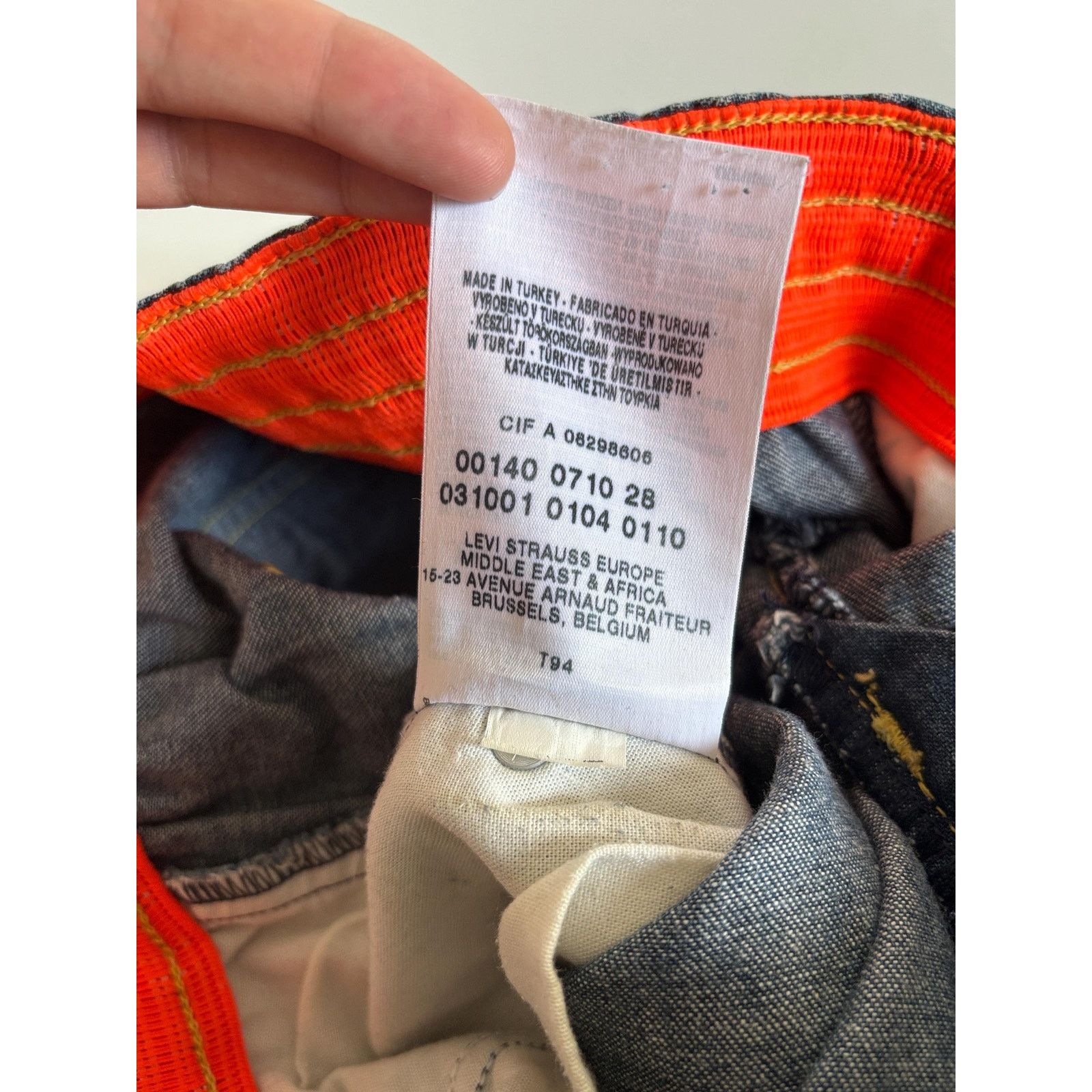 Levi's Levi’s Engineered Jeans Twisted Leg Elastic Waist Y2K Size US 28 / EU 44 - 6 Thumbnail