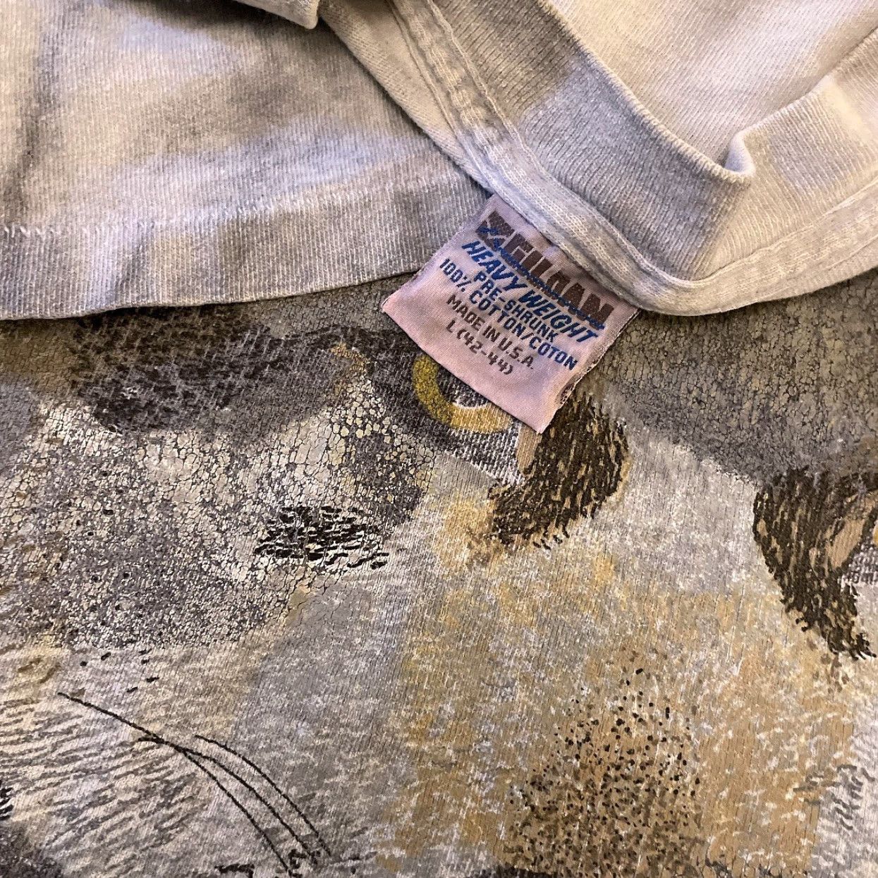 Vintage VINTAGE 90s Wolf Nature All Over Print Double Sided Shirt Mens L Alaska Mens Size US L / EU 52-54 / 3 - 3 Thumbnail