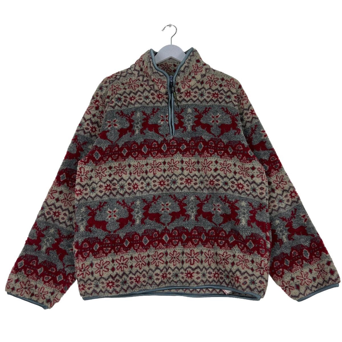 Aeropostale 💥 AEROPOSTABLE ANORAK DEEP PILE BOA FLEECE Size US L / EU 52-54 / 3 - 1 Thumbnail