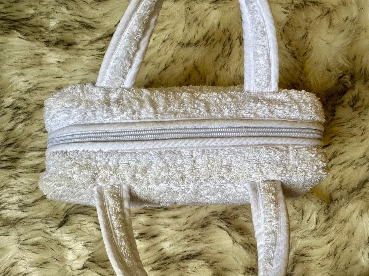 Christian Dior Monsieur × Dior Authentic Christian Dior J’adore Dior Terry Cloth Bag Size ONE SIZE - 5 Thumbnail