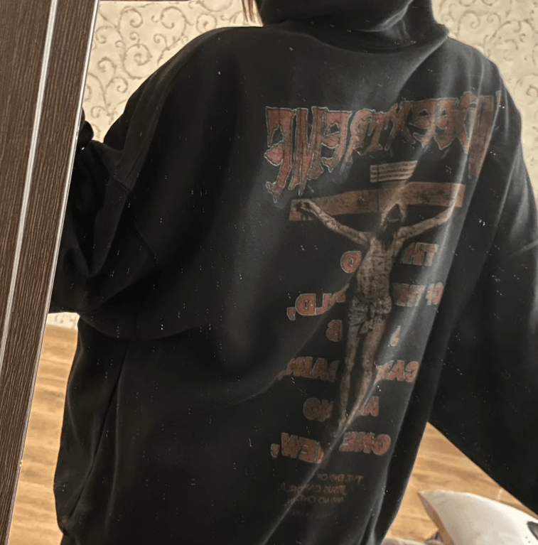 Japanese Brand × Vintage "The Savior-L" Hoodie Size US L / EU 52-54 / 3 - 4 Thumbnail
