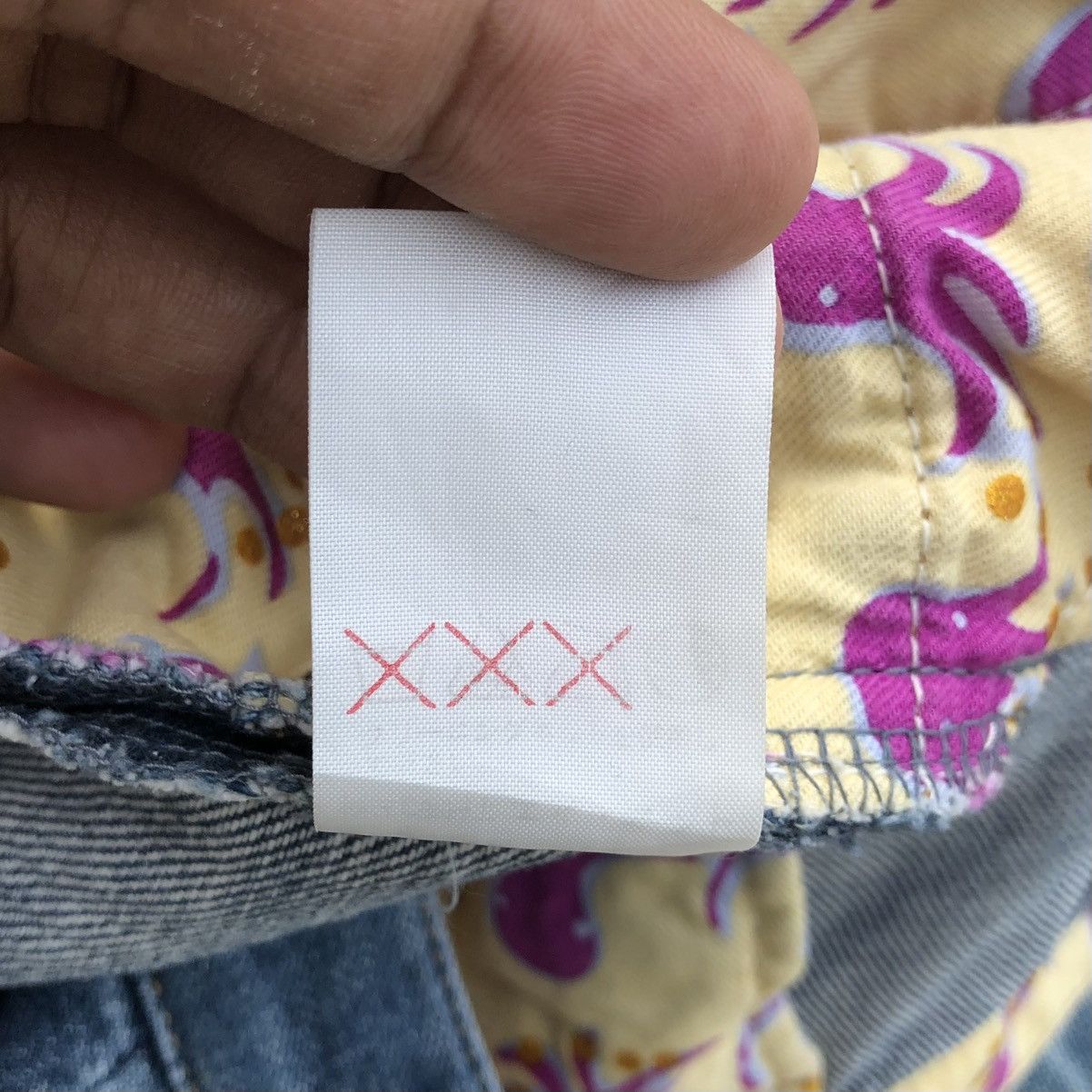Issey Miyake × Japanese Brand × Tsumori Chisato ISSEY MIYAKE Tsumori Chisato Beautiful Art Slim Fit Denim Size US 29 - 17 Thumbnail