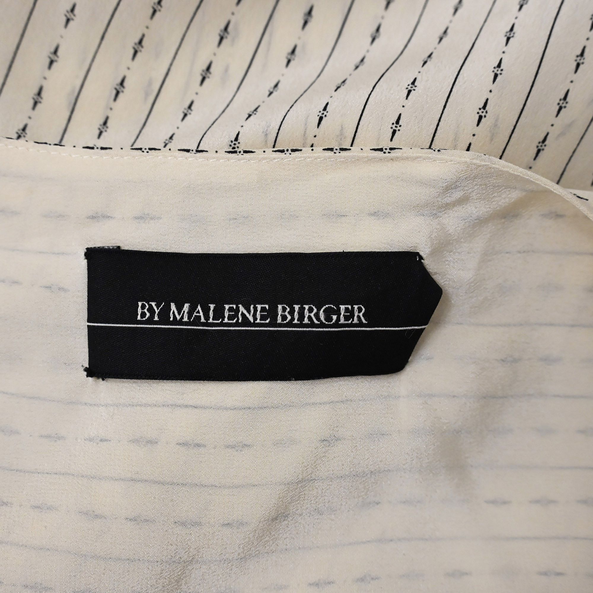 By Malene Birger By Malene Birger abstract print silk blouse vanilla cream Size M / US 6-8 / IT 42-44 - 8 Thumbnail