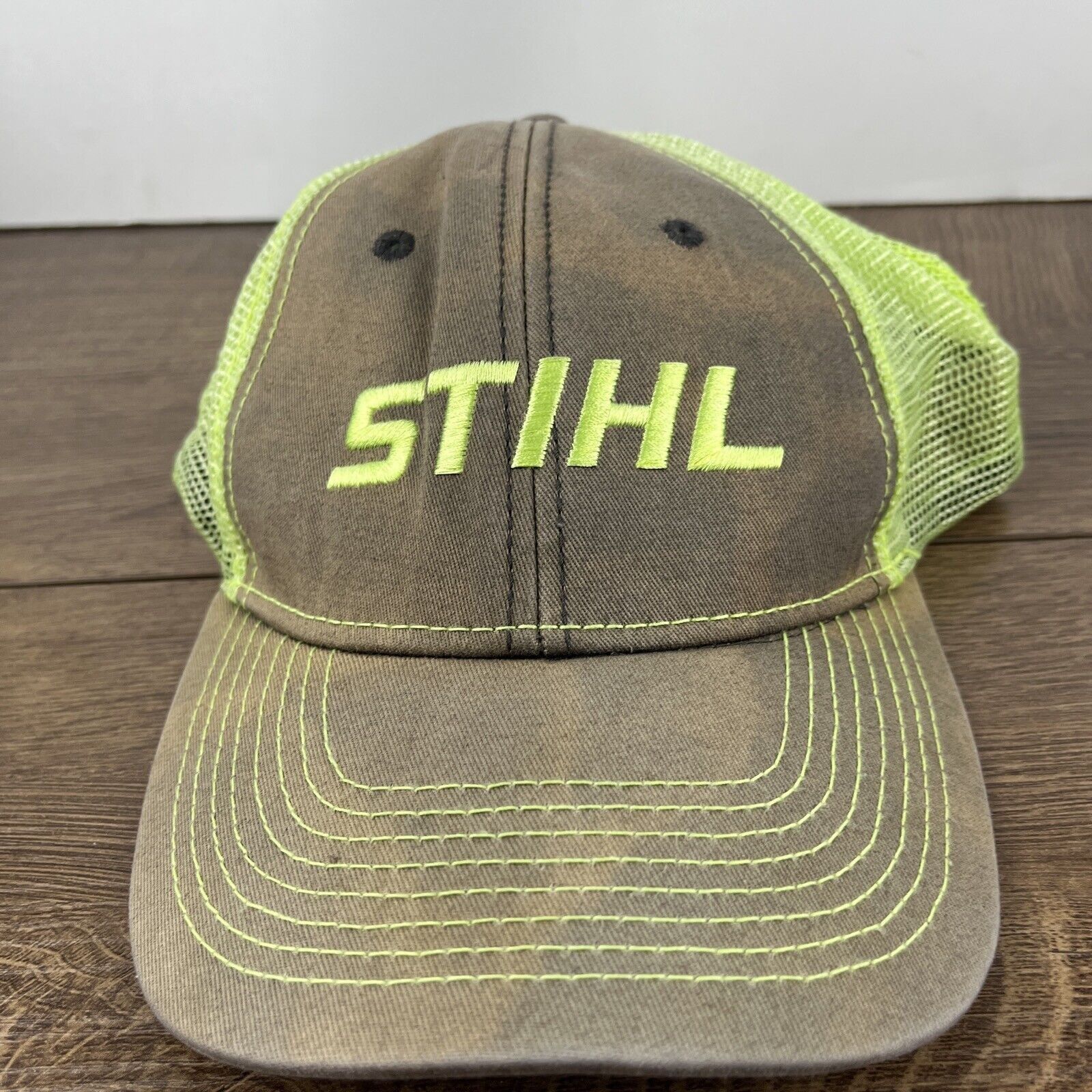 Other Stihl Hat STIHL Gray Hat Adjustable Adult Size Hat Gray Cap Size ONE SIZE - 5 Thumbnail