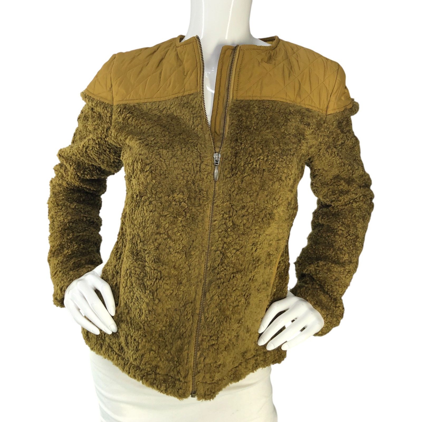 Prana Prana Size S Jacket Good Lux Mixed Media Quilted Sherpa Size S / US 4 / IT 40 - 11 Thumbnail